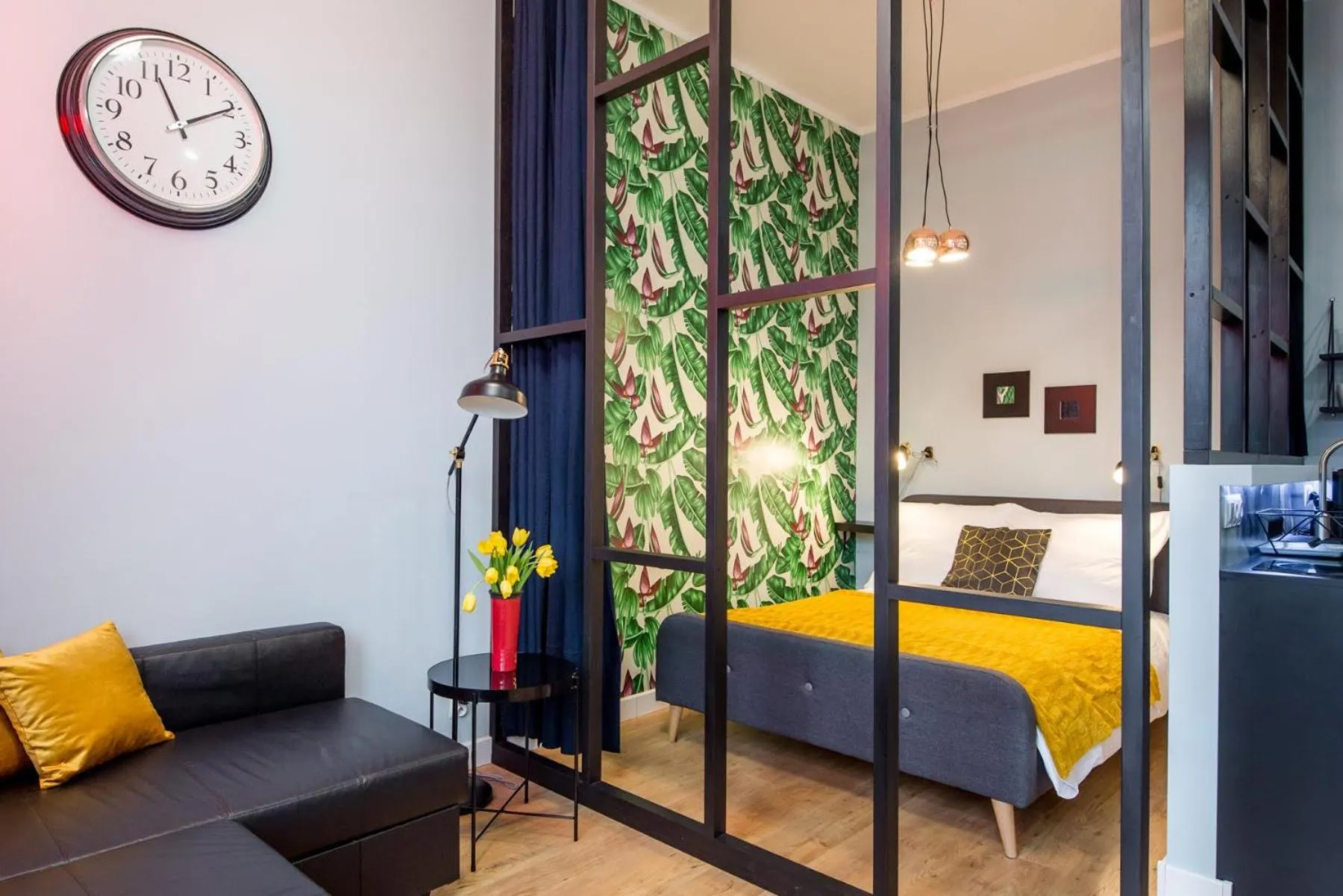 Bedroom, Bed in Bliss Apartments