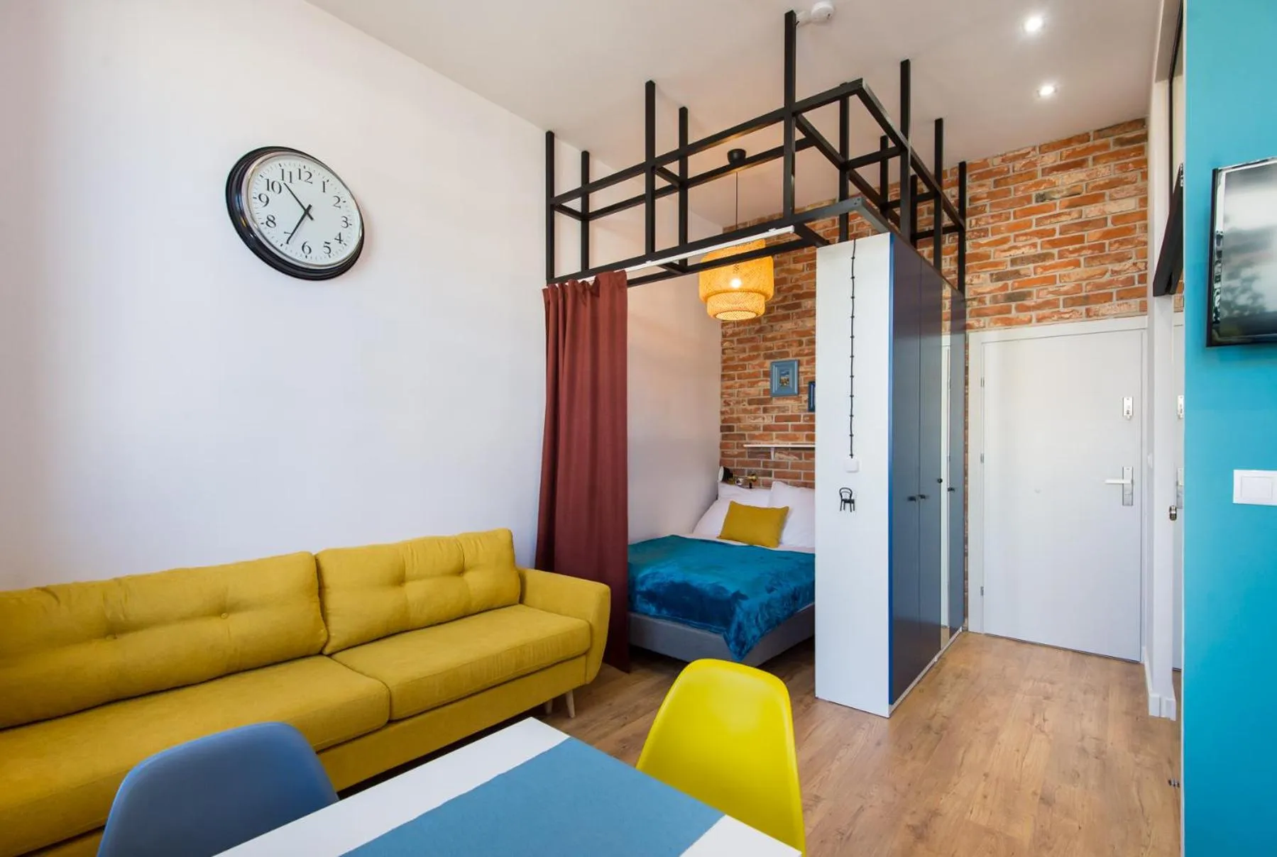 Living room in Bliss Apartments