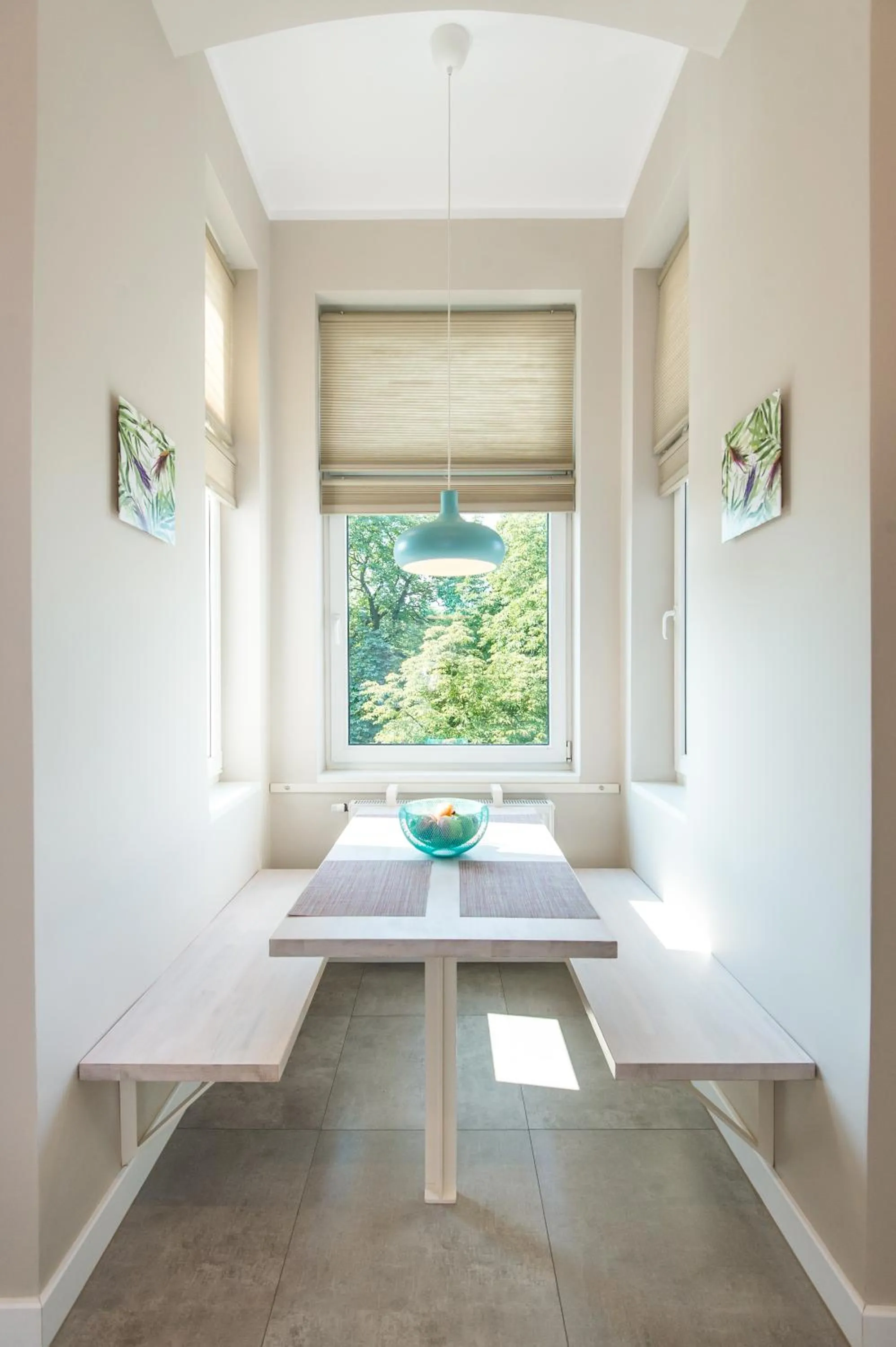 Dining area in Bliss Apartments