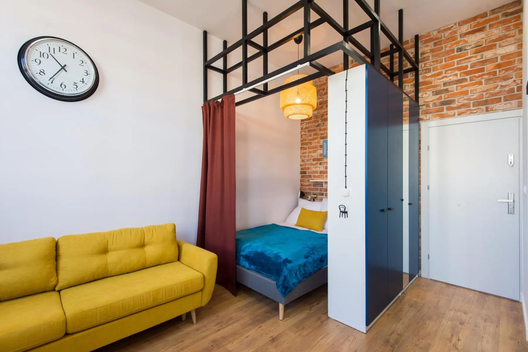 Bed in Bliss Apartments