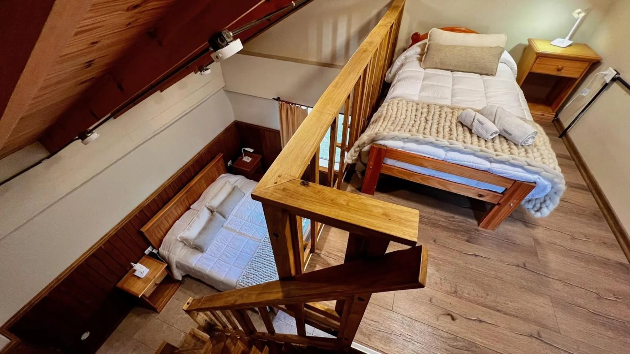 Bed in Del Glaciar Libertador Hotel