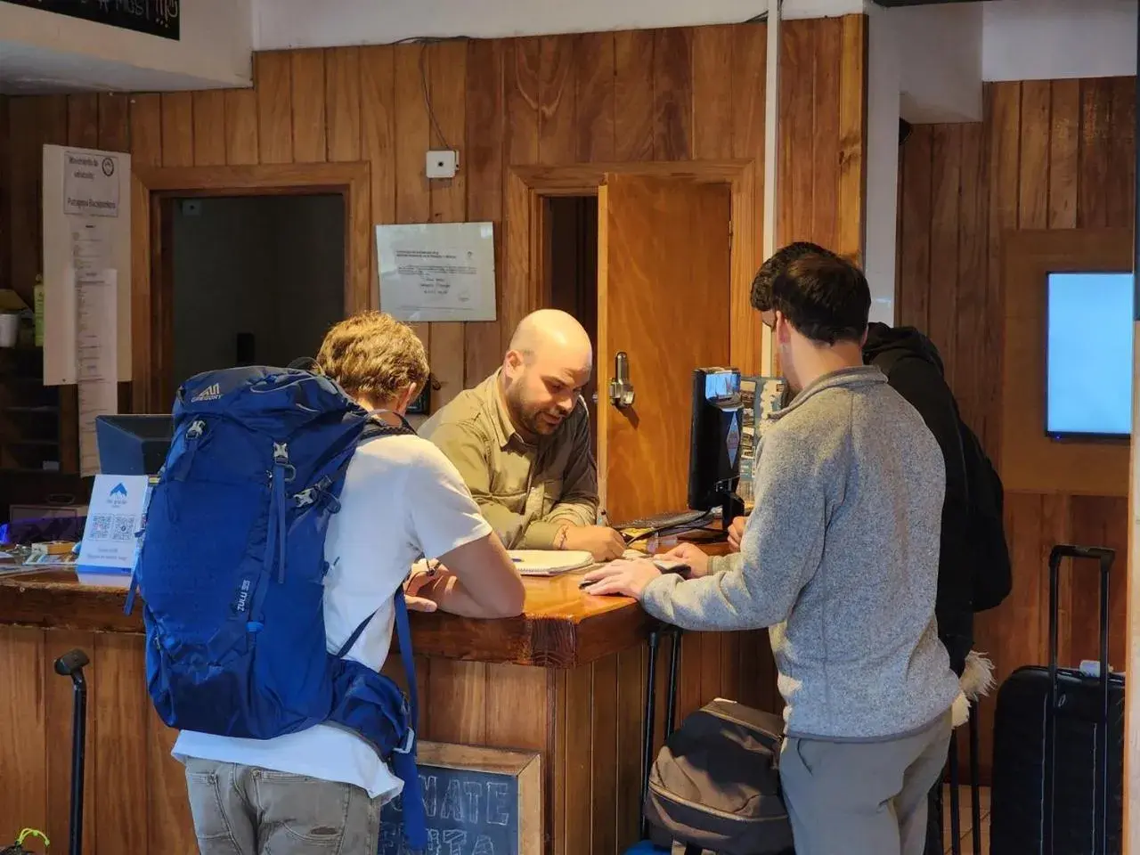 Lobby or reception in Del Glaciar Libertador Hotel Lobby or reception in Del Glaciar Libertador Hotel