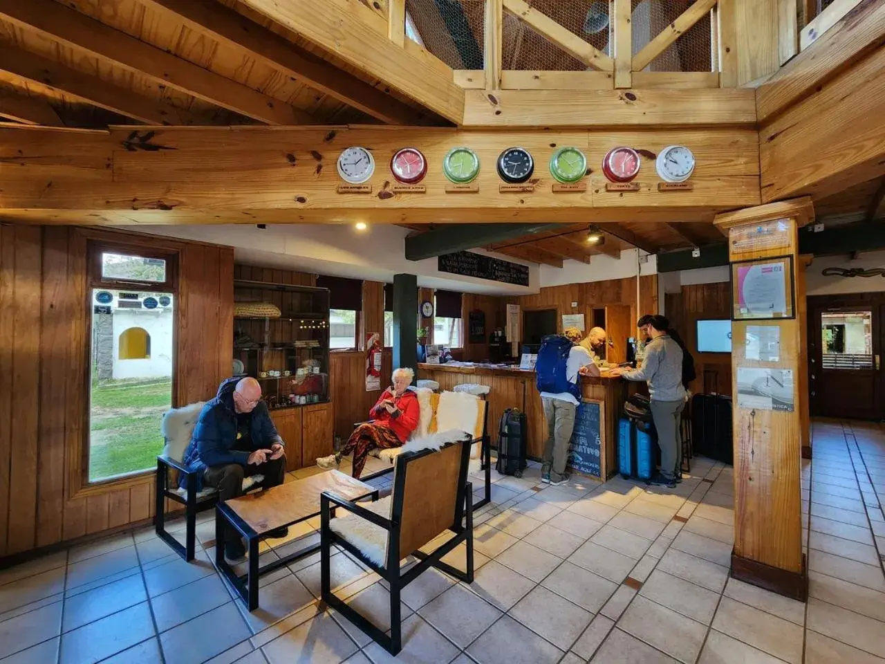 Lobby or reception in Del Glaciar Libertador Hotel Lobby or reception in Del Glaciar Libertador Hotel