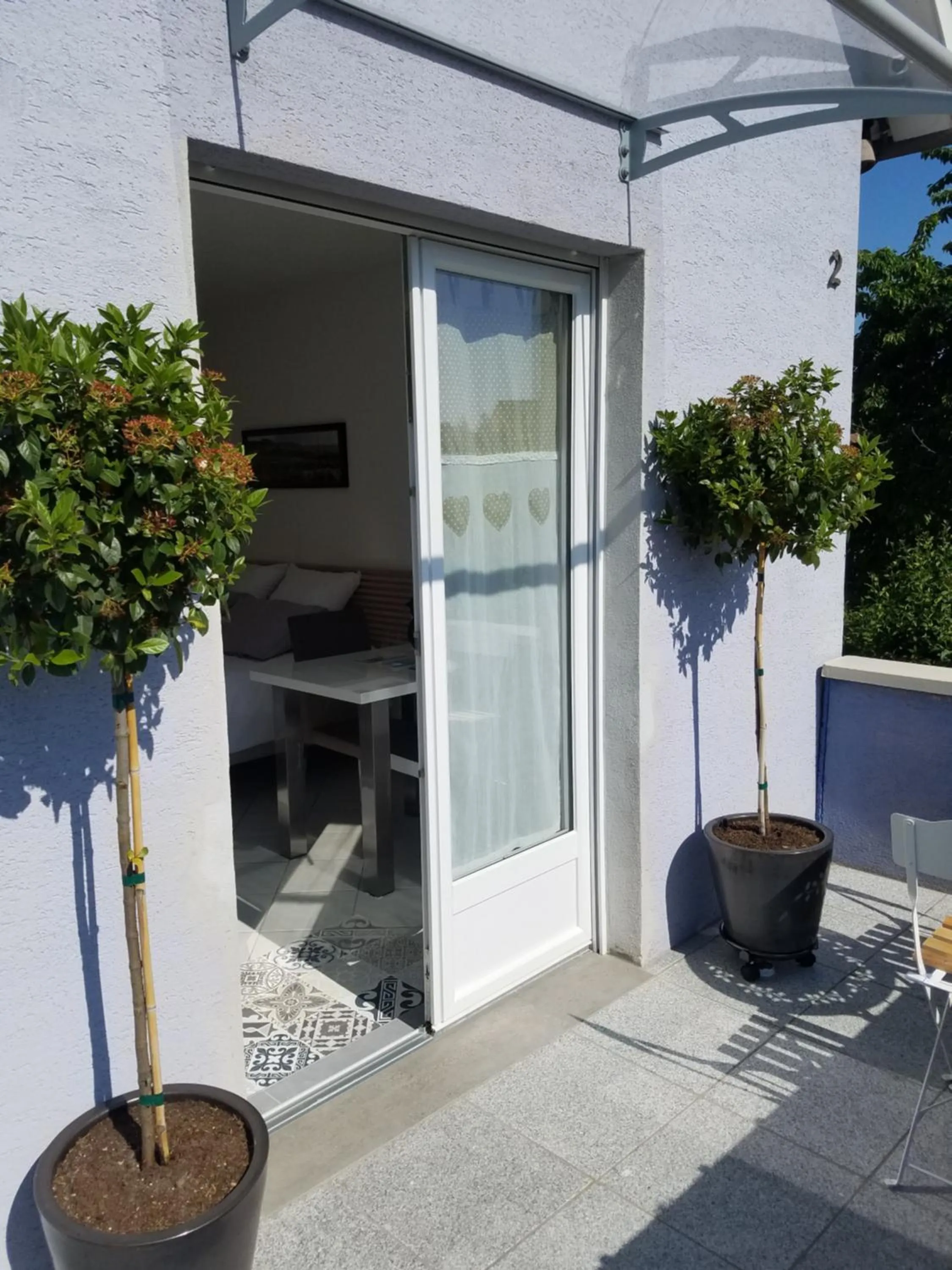 Facade/entrance in Les mésanges de l'Ill