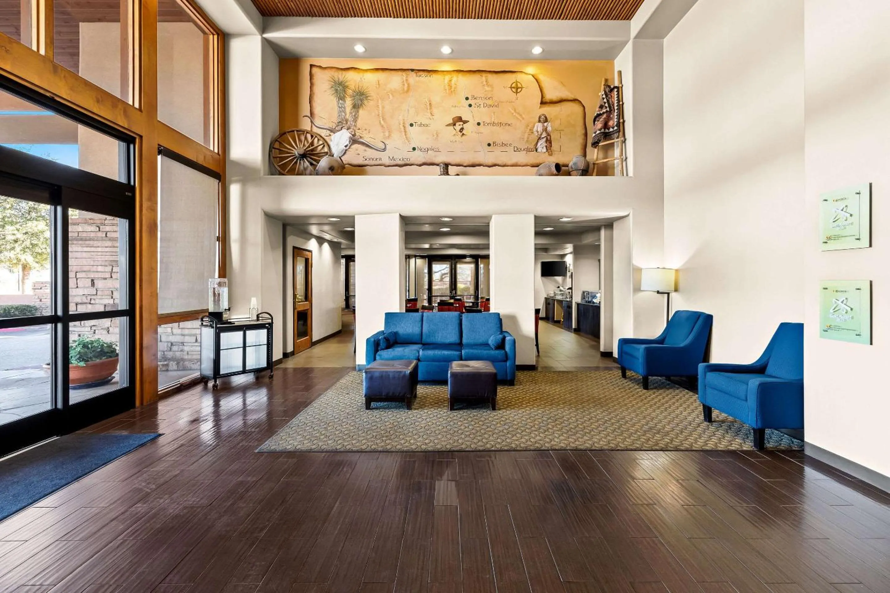 Lobby or reception in Comfort Inn Benson near Kartchner Caverns