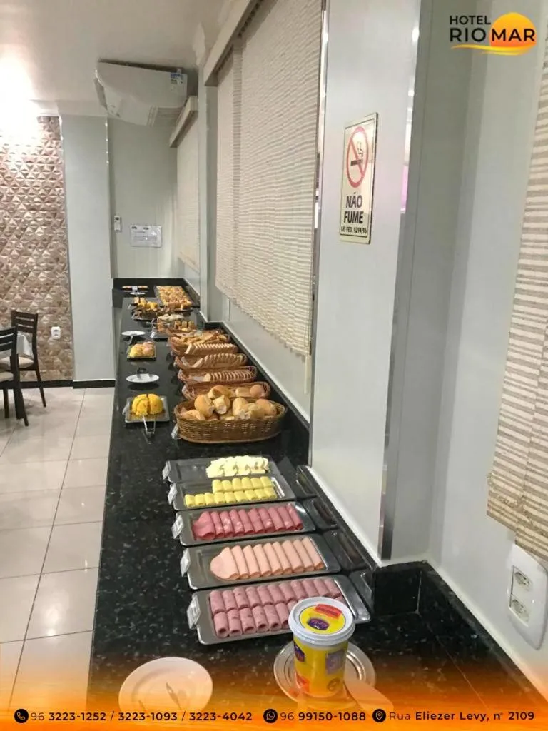 Buffet breakfast in Hotel Rio Mar