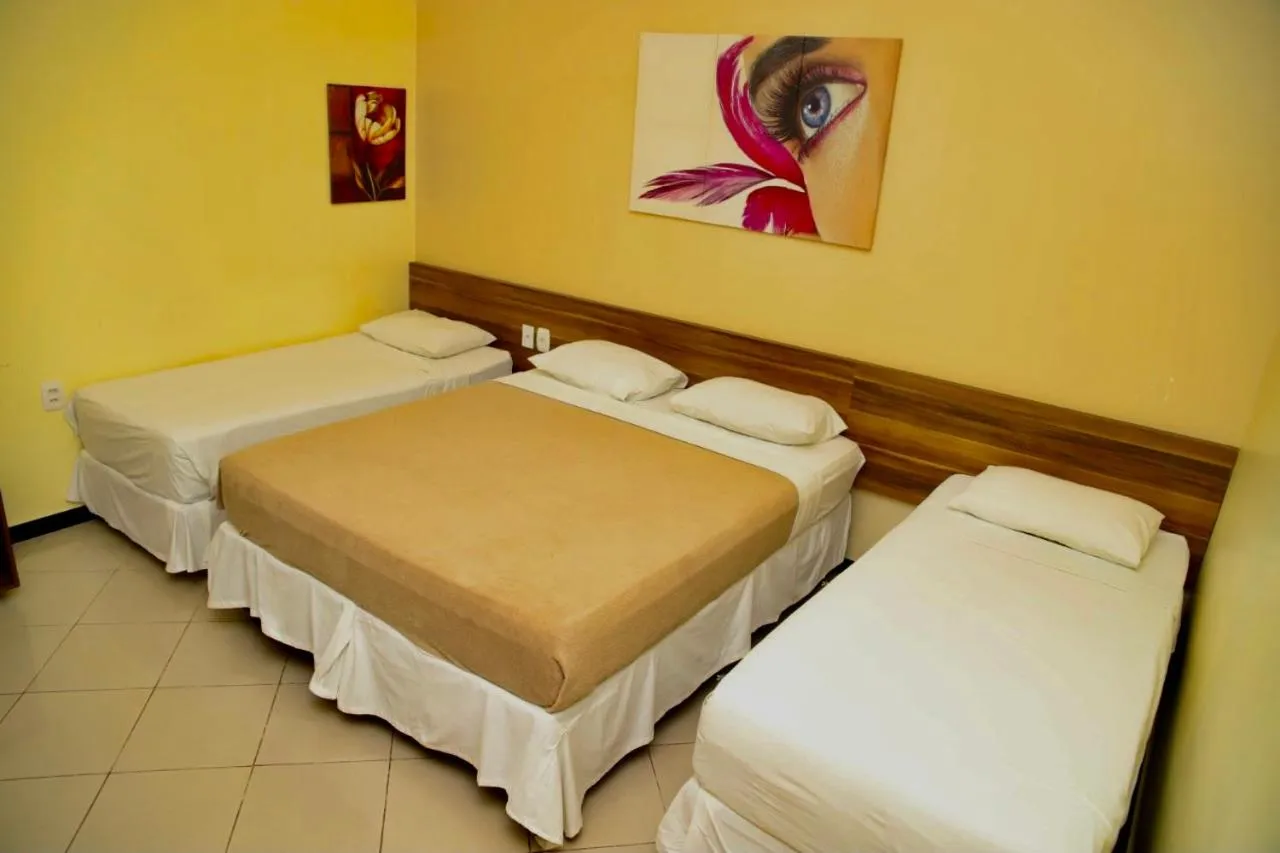 Bed in Hotel Rio Mar