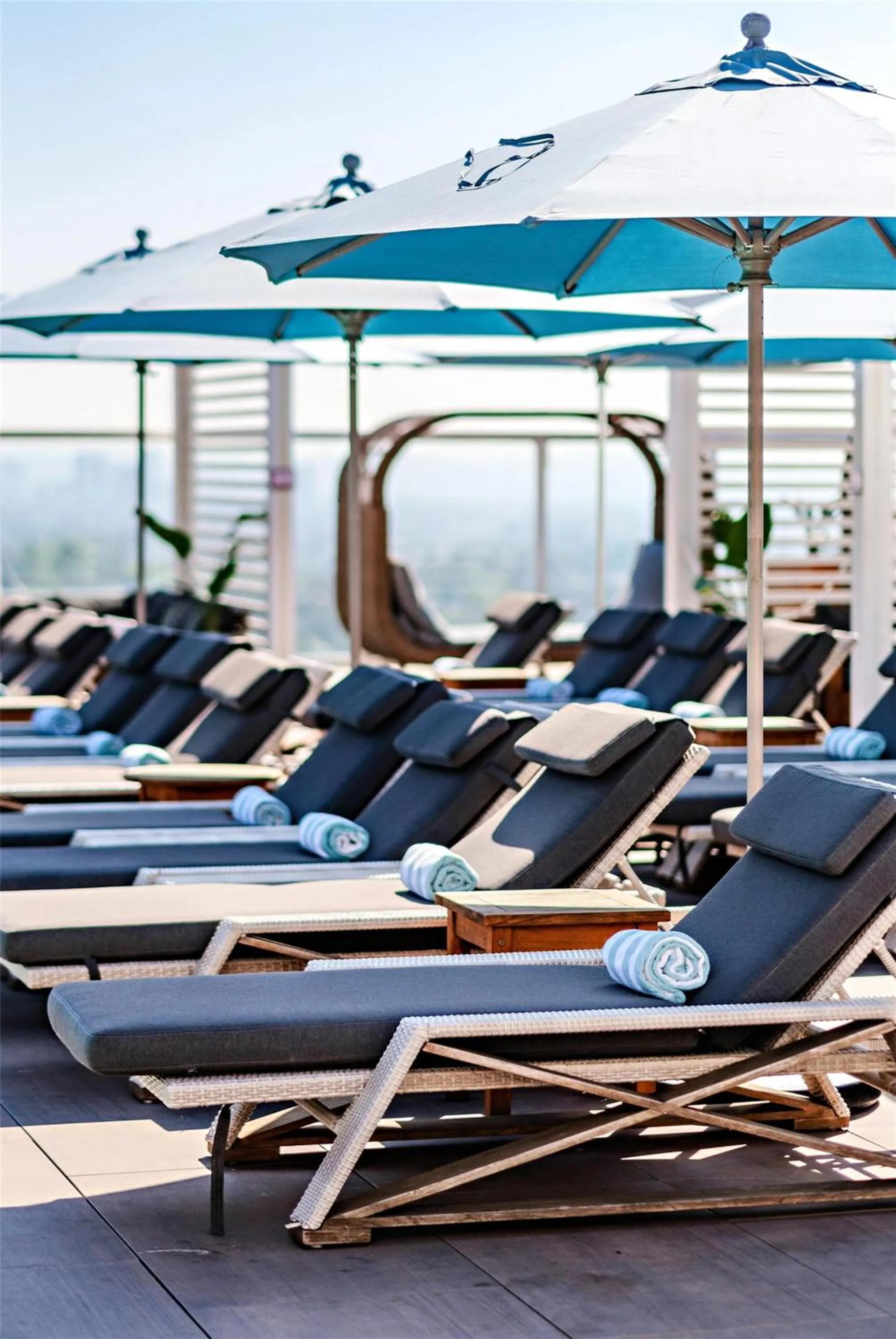 Swimming pool in Andaz West Hollywood, By Hyatt