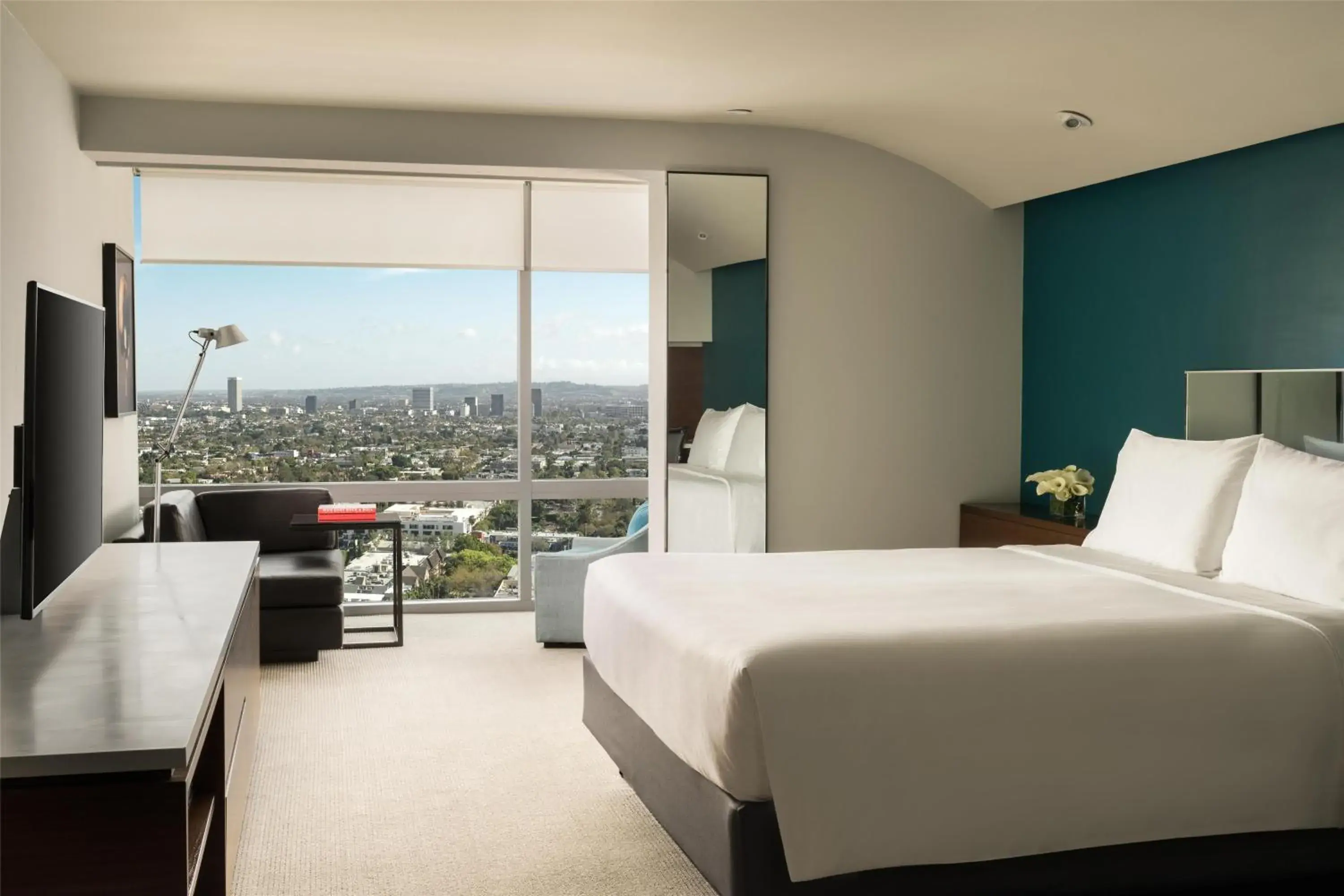 Bedroom, Bed in Andaz West Hollywood, By Hyatt Bedroom, Bed in Andaz West Hollywood, By Hyatt