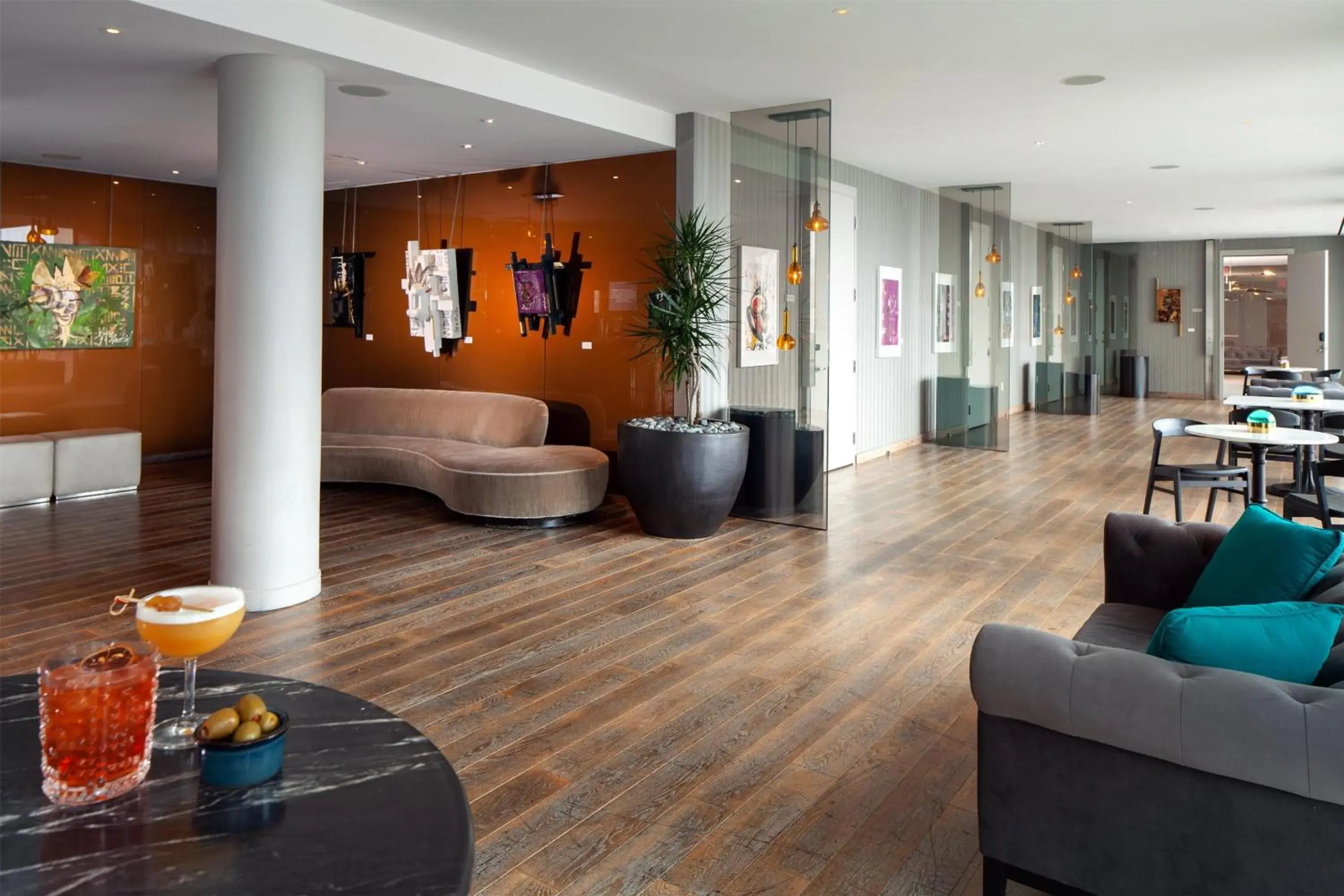 Lobby or reception in Andaz West Hollywood, By Hyatt Lobby or reception in Andaz West Hollywood, By Hyatt
