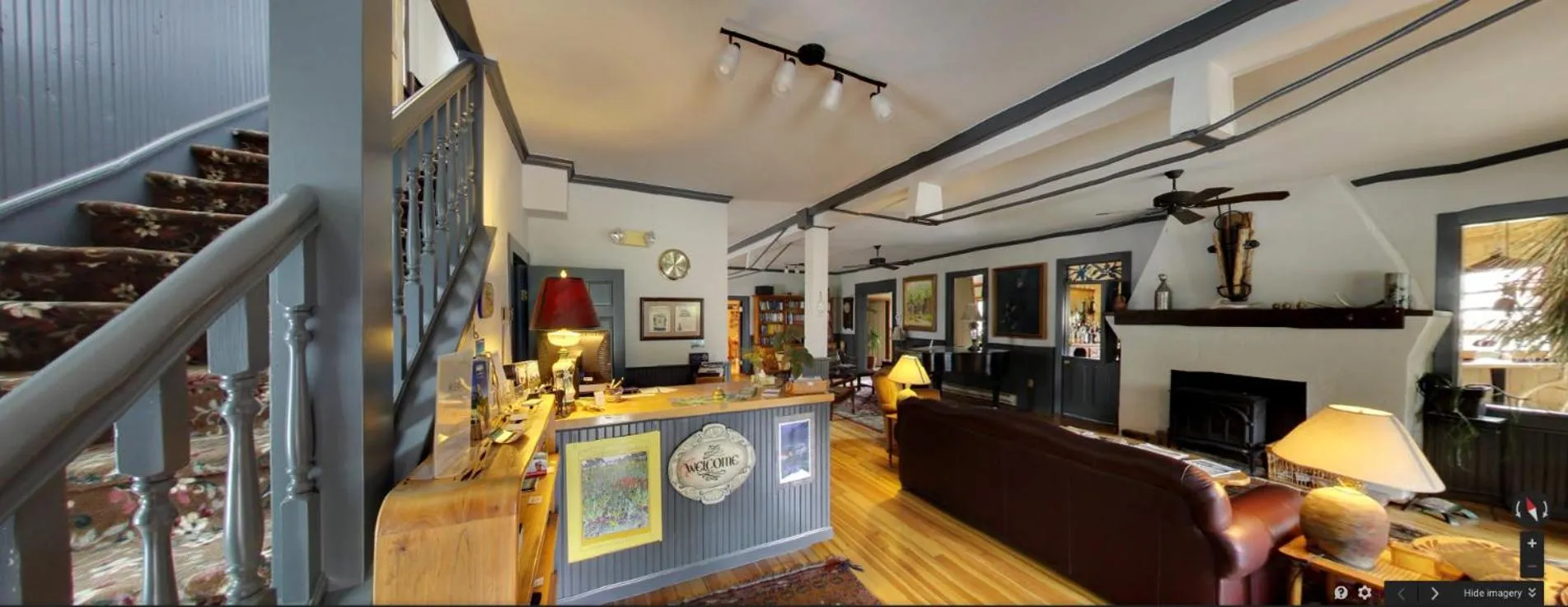 Lobby or reception in Elk Mountain Lodge