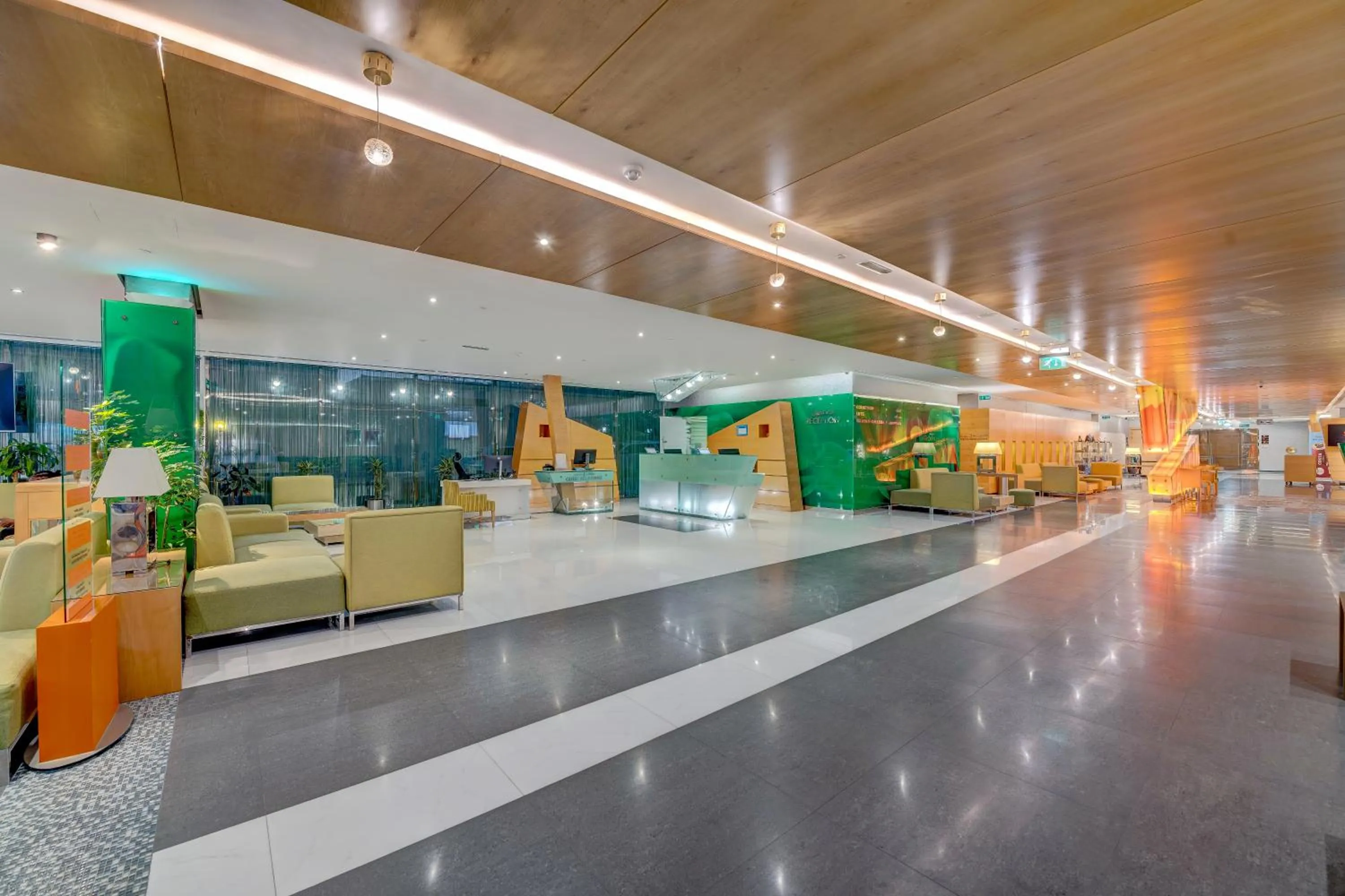 Lobby or reception in Al Khoory Executive Hotel, Al Wasl