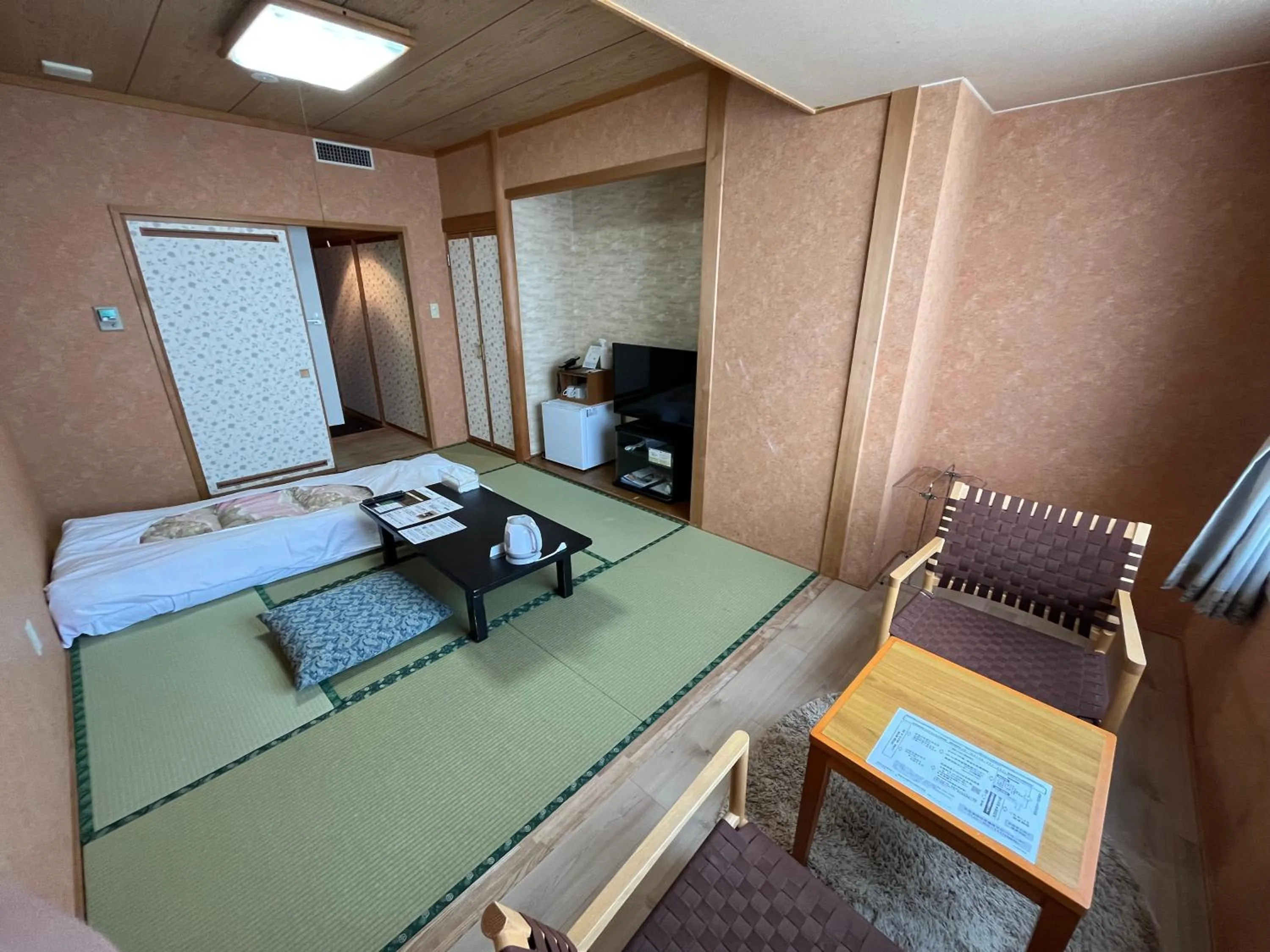 Living room, Bed in Monbetsu Prince Hotel