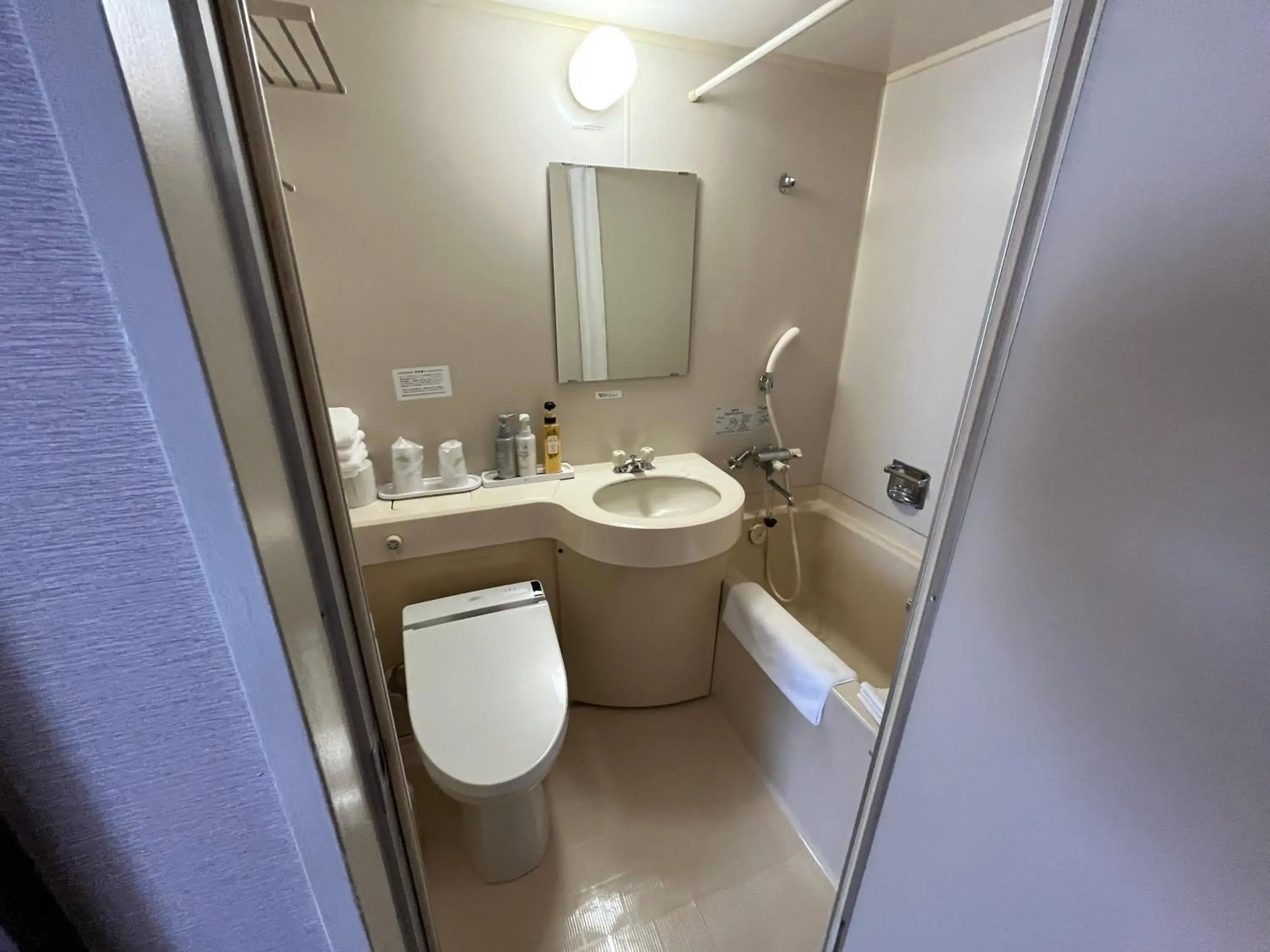 Bathroom in Monbetsu Prince Hotel Bathroom in Monbetsu Prince Hotel