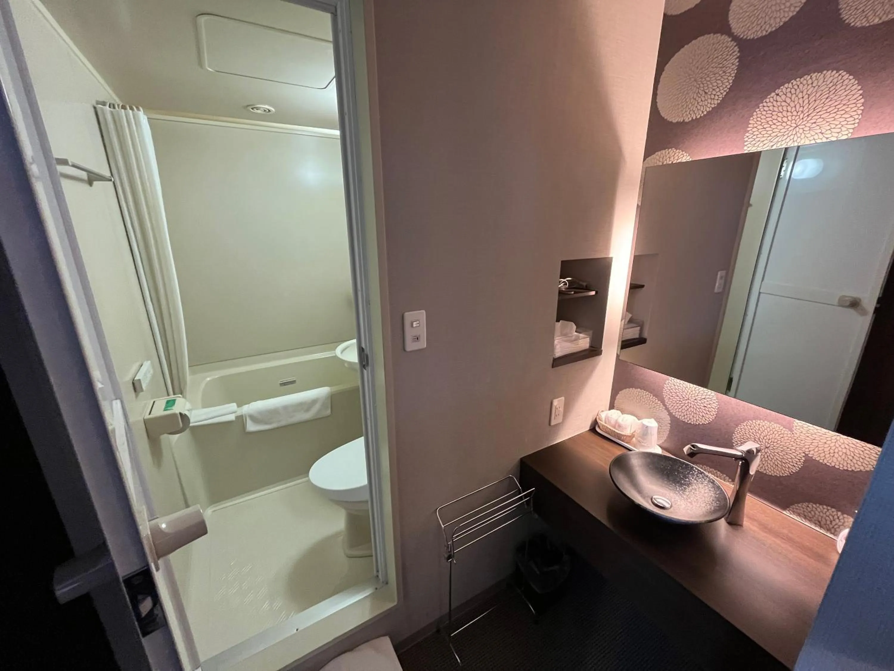 Bathroom in Monbetsu Prince Hotel