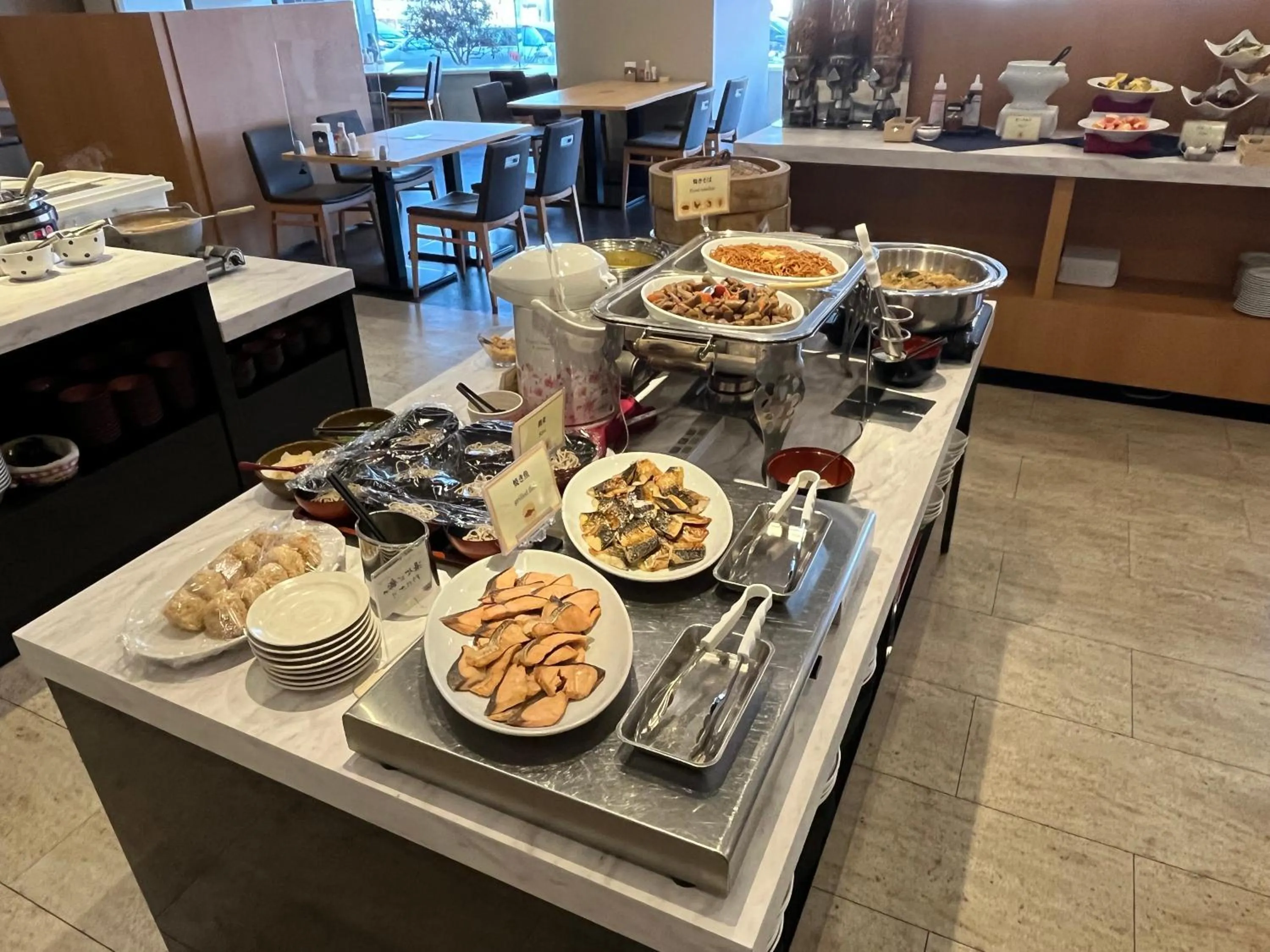 Breakfast in Monbetsu Prince Hotel