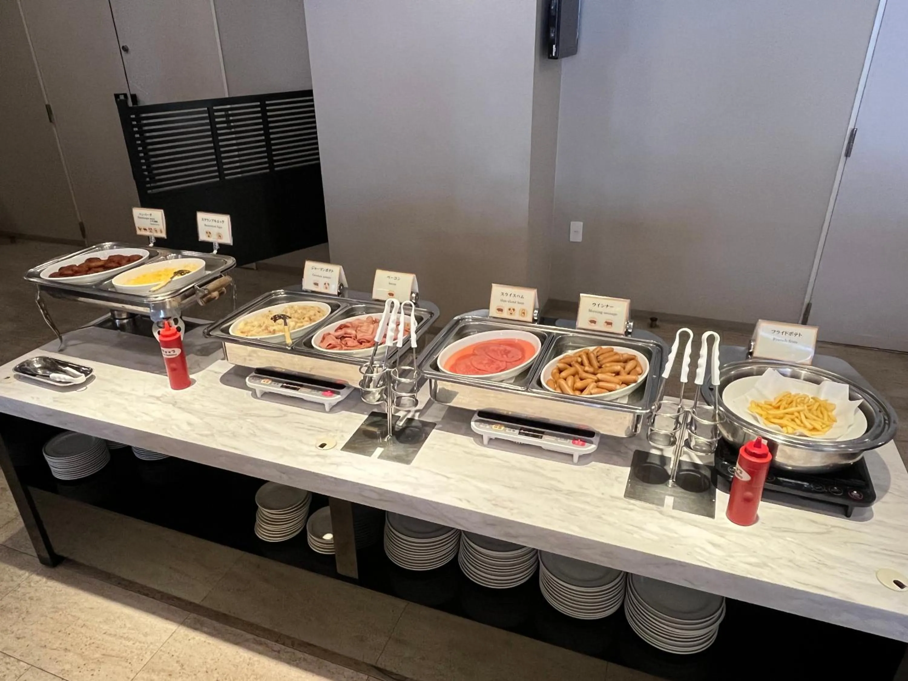 Breakfast in Monbetsu Prince Hotel