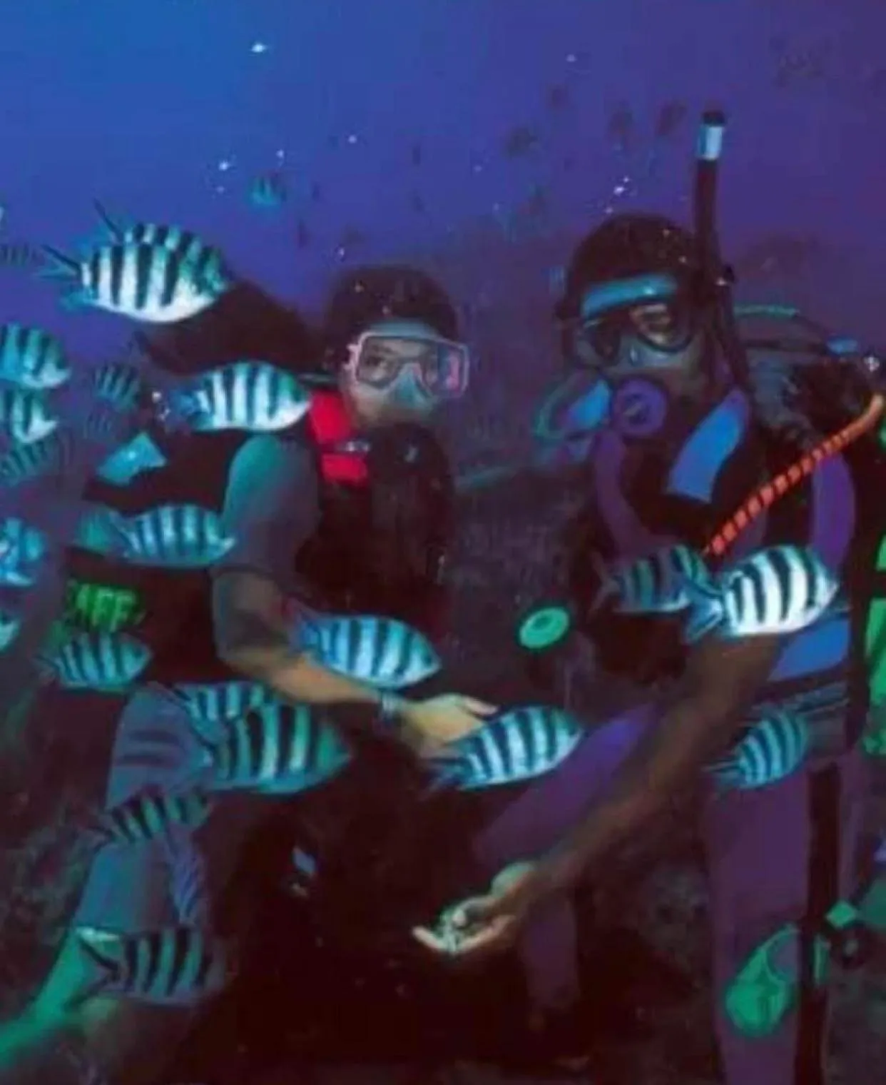 Diving in Dua Dua Beach Resort