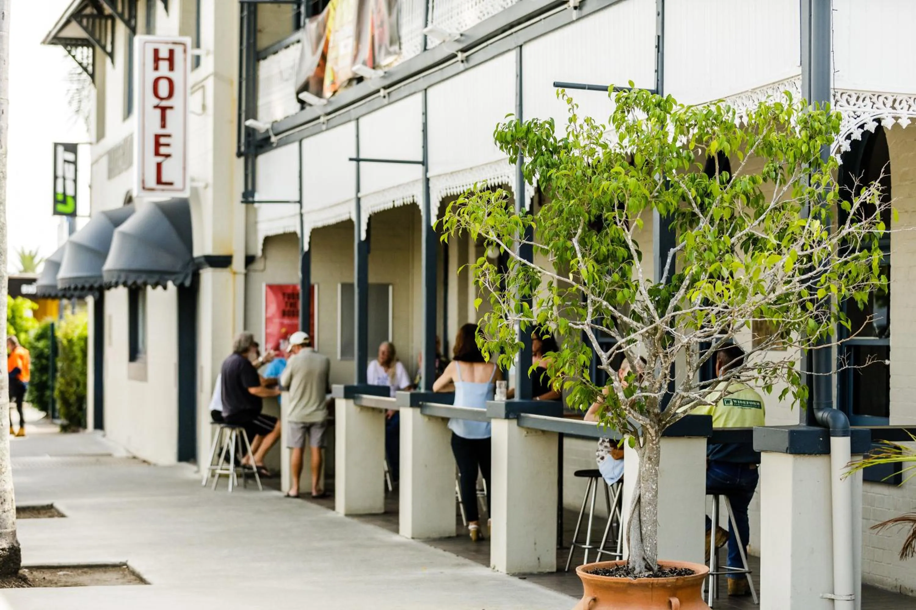 Facade/entrance in The Waterloo Bay Hotel
