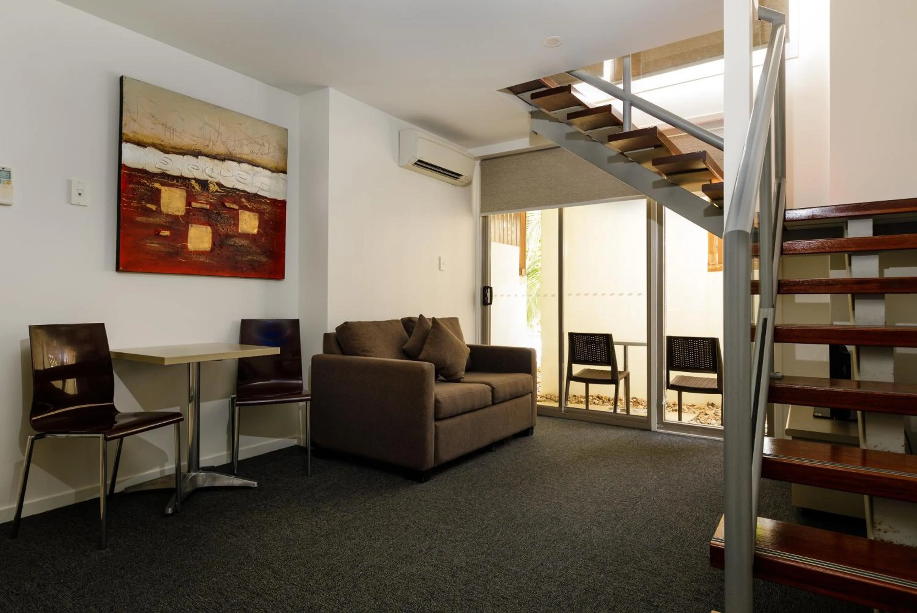Seating area in The Waterloo Bay Hotel
