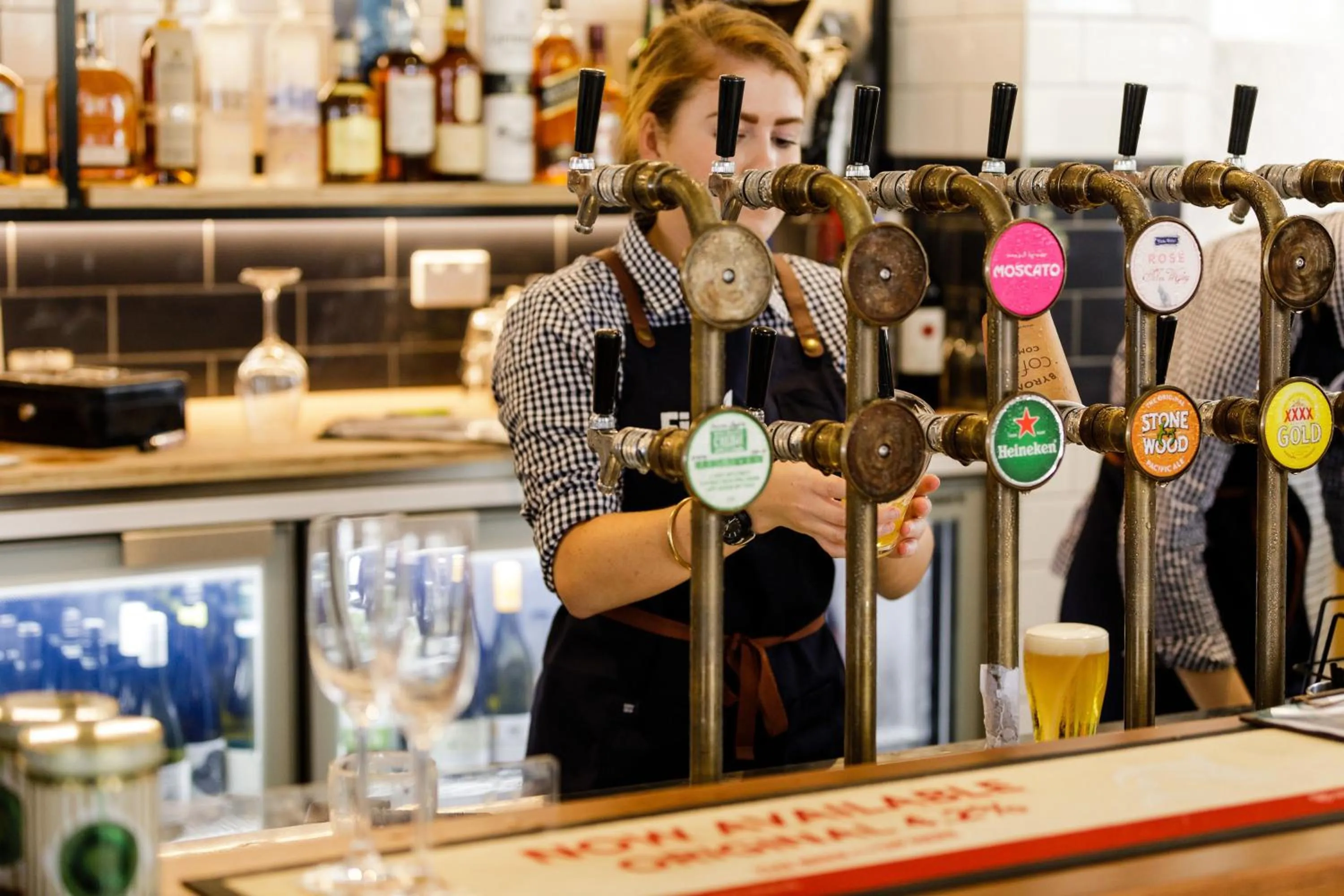 Staff in The Waterloo Bay Hotel