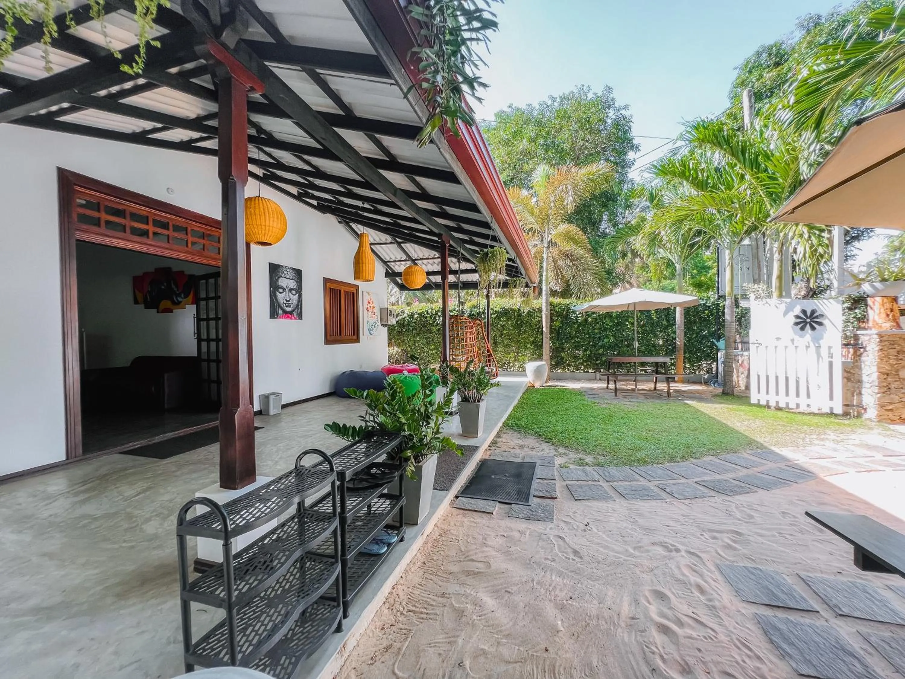 Garden in Luaya Beach