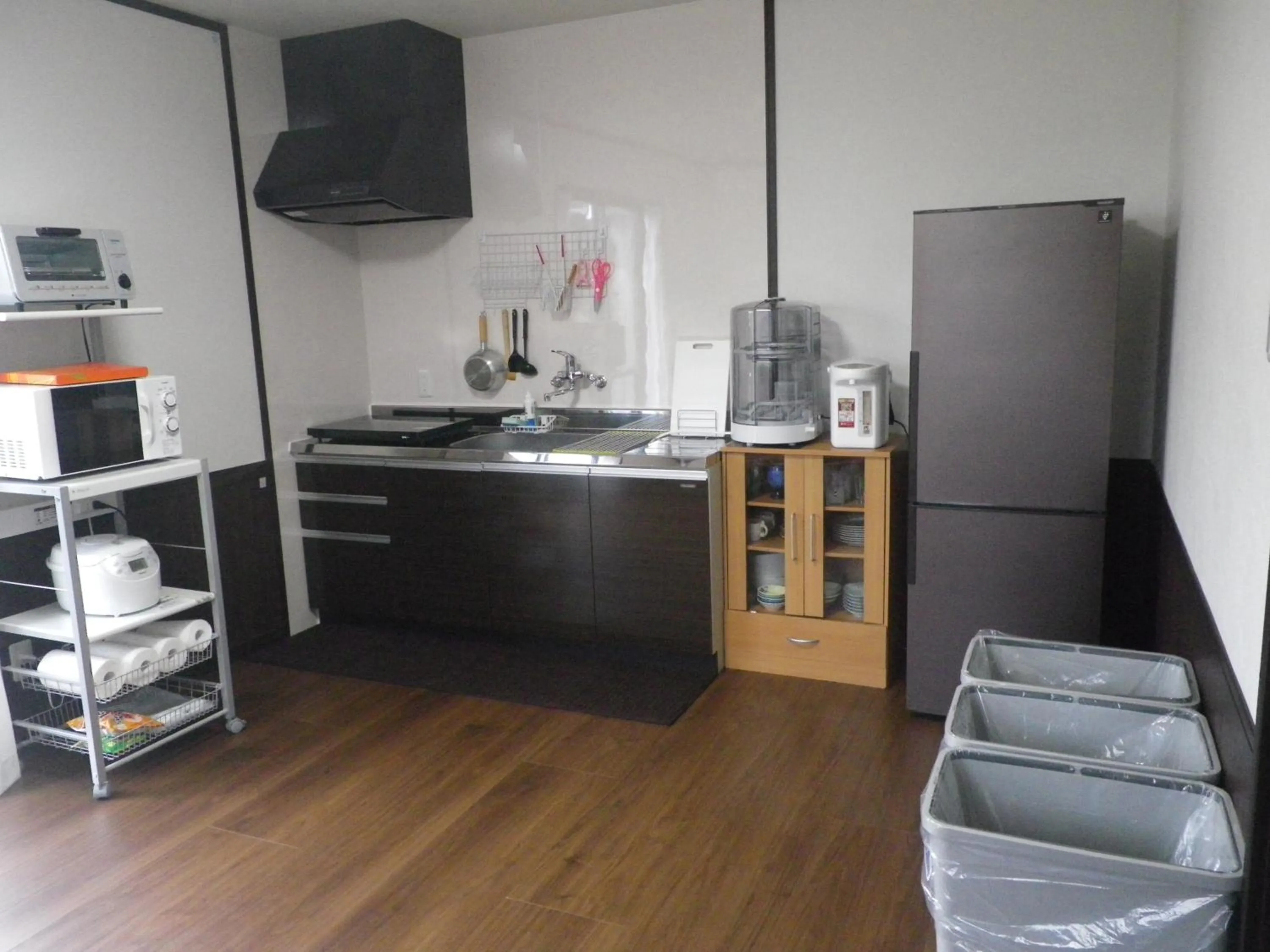 Kitchen or kitchenette in Minshuku Iwakawa