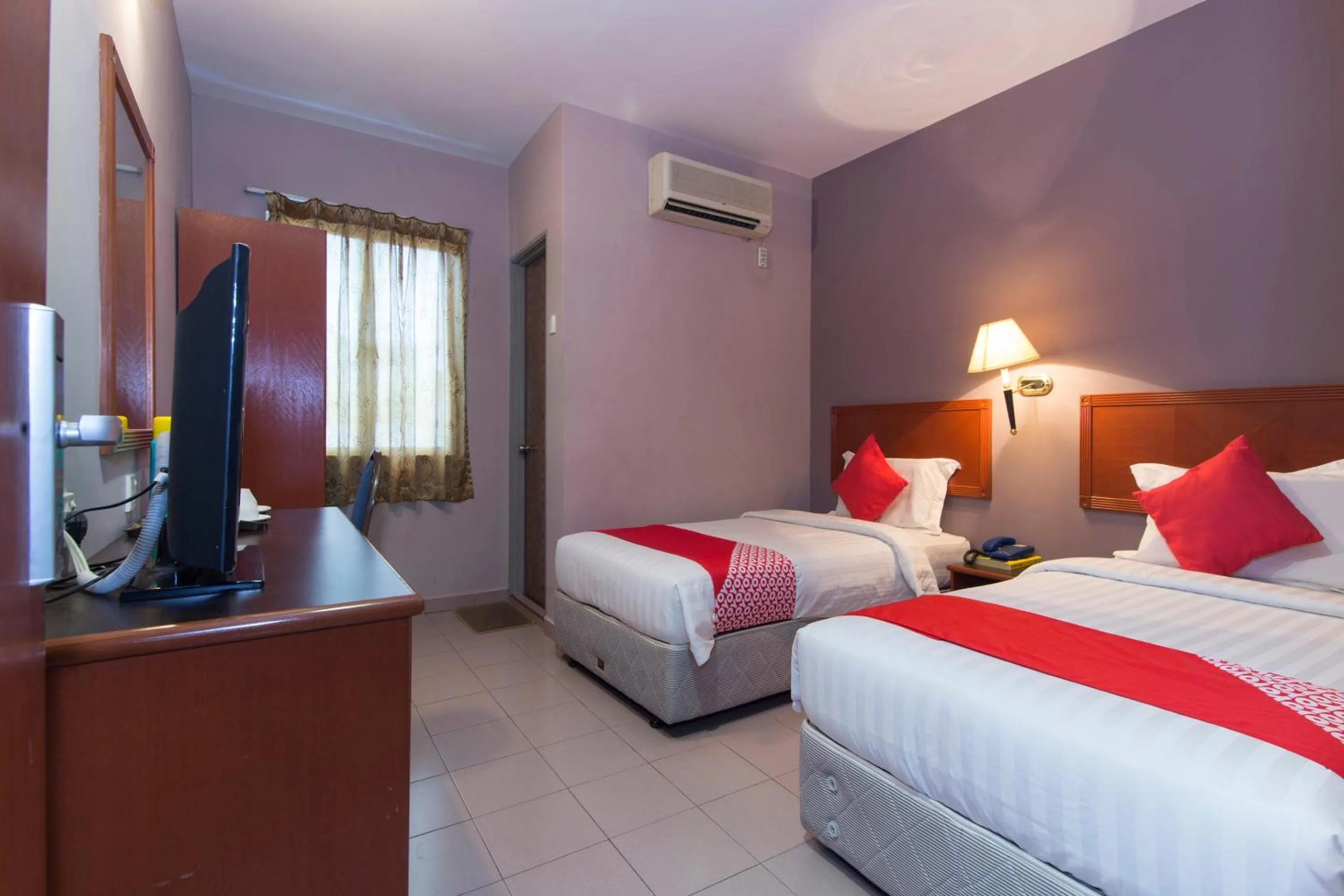 Bedroom, Bed in Super OYO 484 Comfort Hotel Kapar