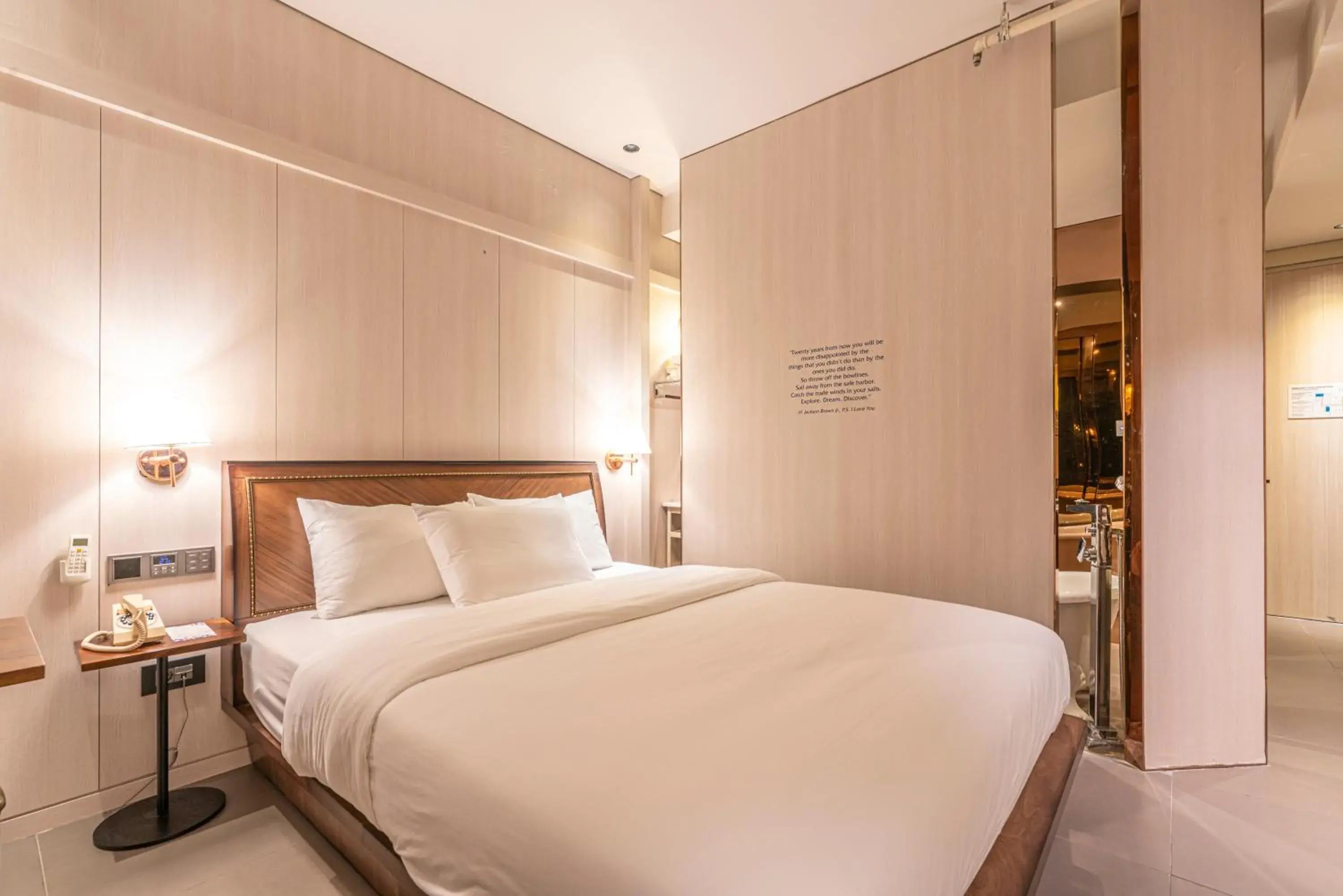 Bed in Hotel Lemong Bed in Hotel Lemong