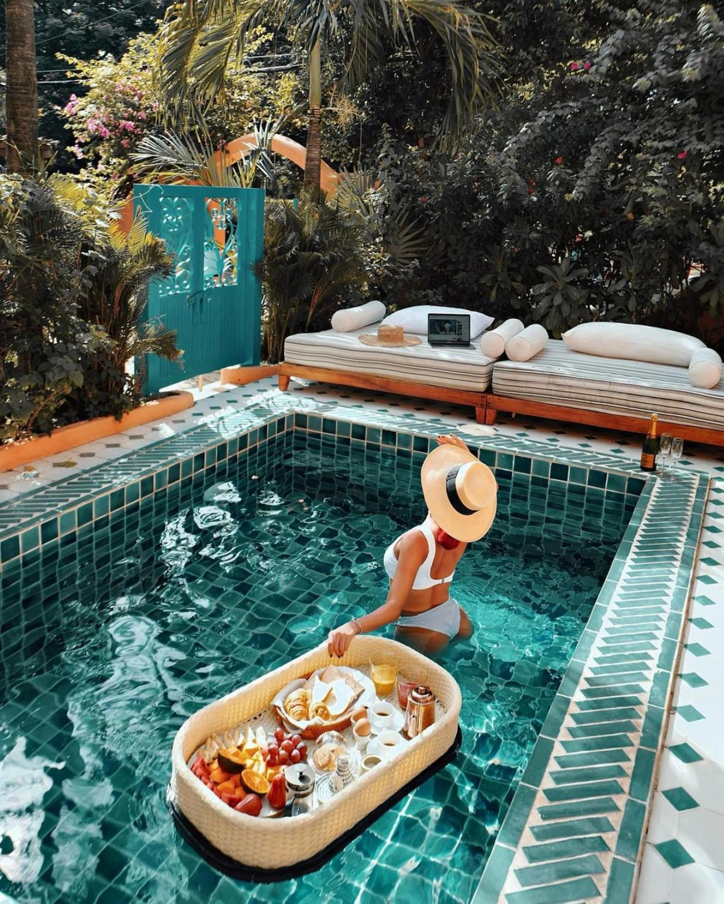 Swimming pool in The Mansion Hoi An by Minova