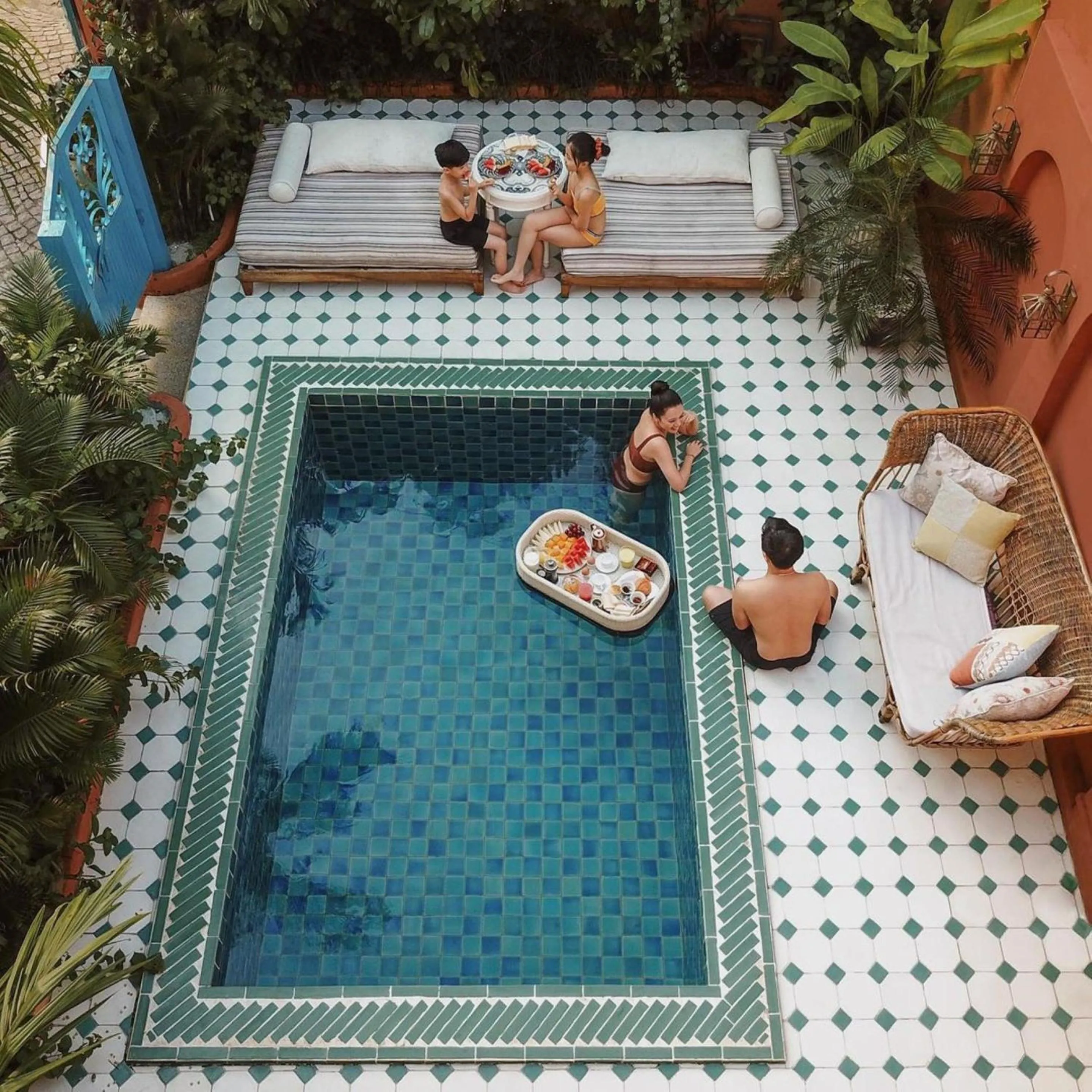 Swimming pool in The Mansion Hoi An by Minova