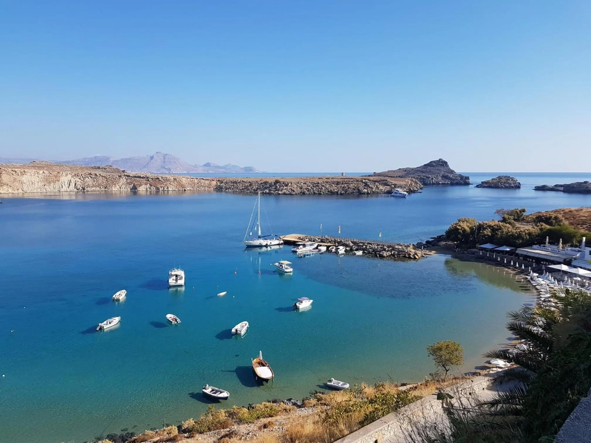 Natural landscape in Villa Koki Studios
