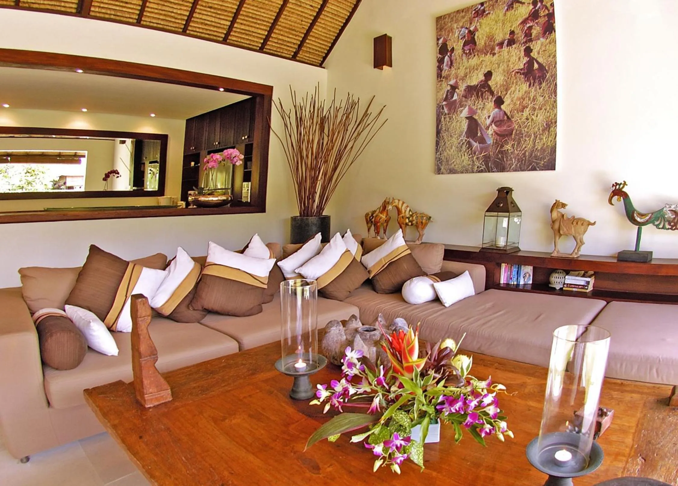 Living room in Villa Bali Asri