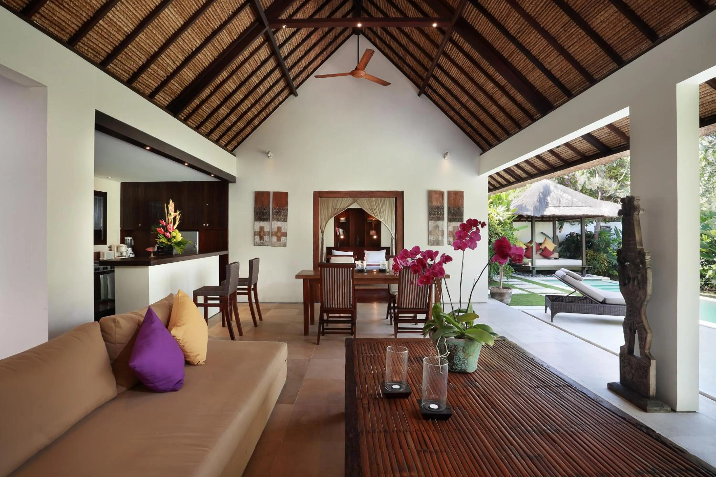 Living room in Villa Bali Asri