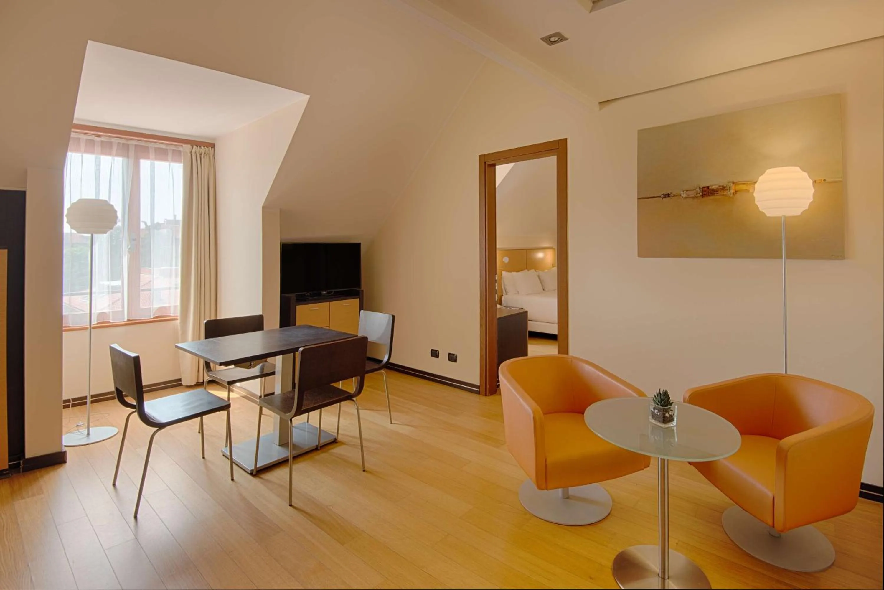 Photo of the whole room in NH Milano 2 Residence