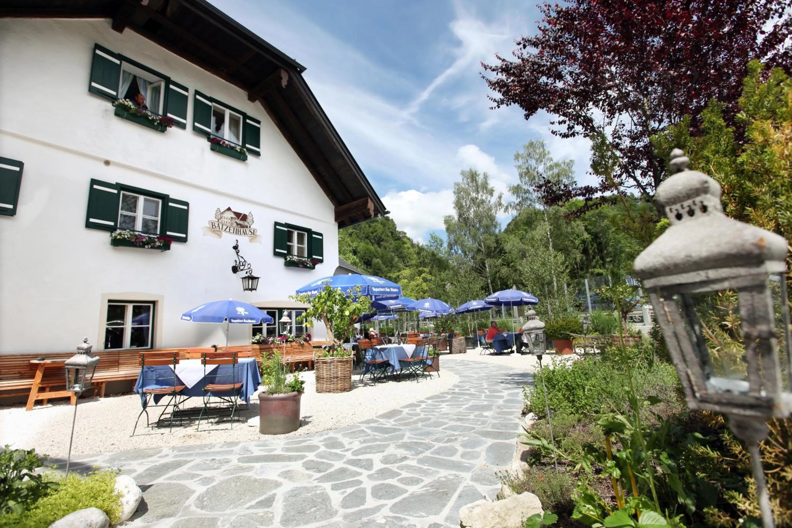Patio in Landgasthof & Restaurant Batzenhäusl