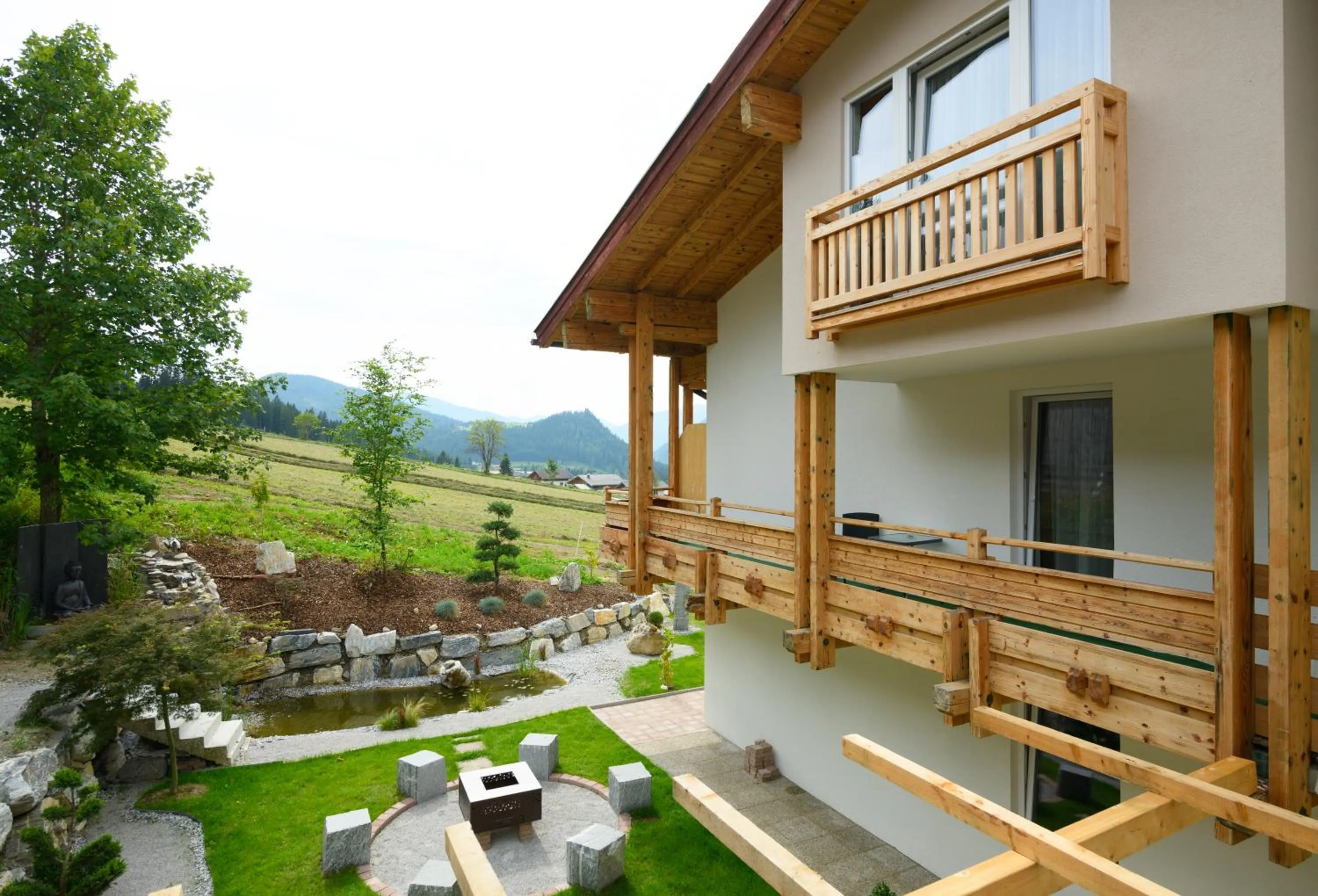 Patio in Landhotel Anna