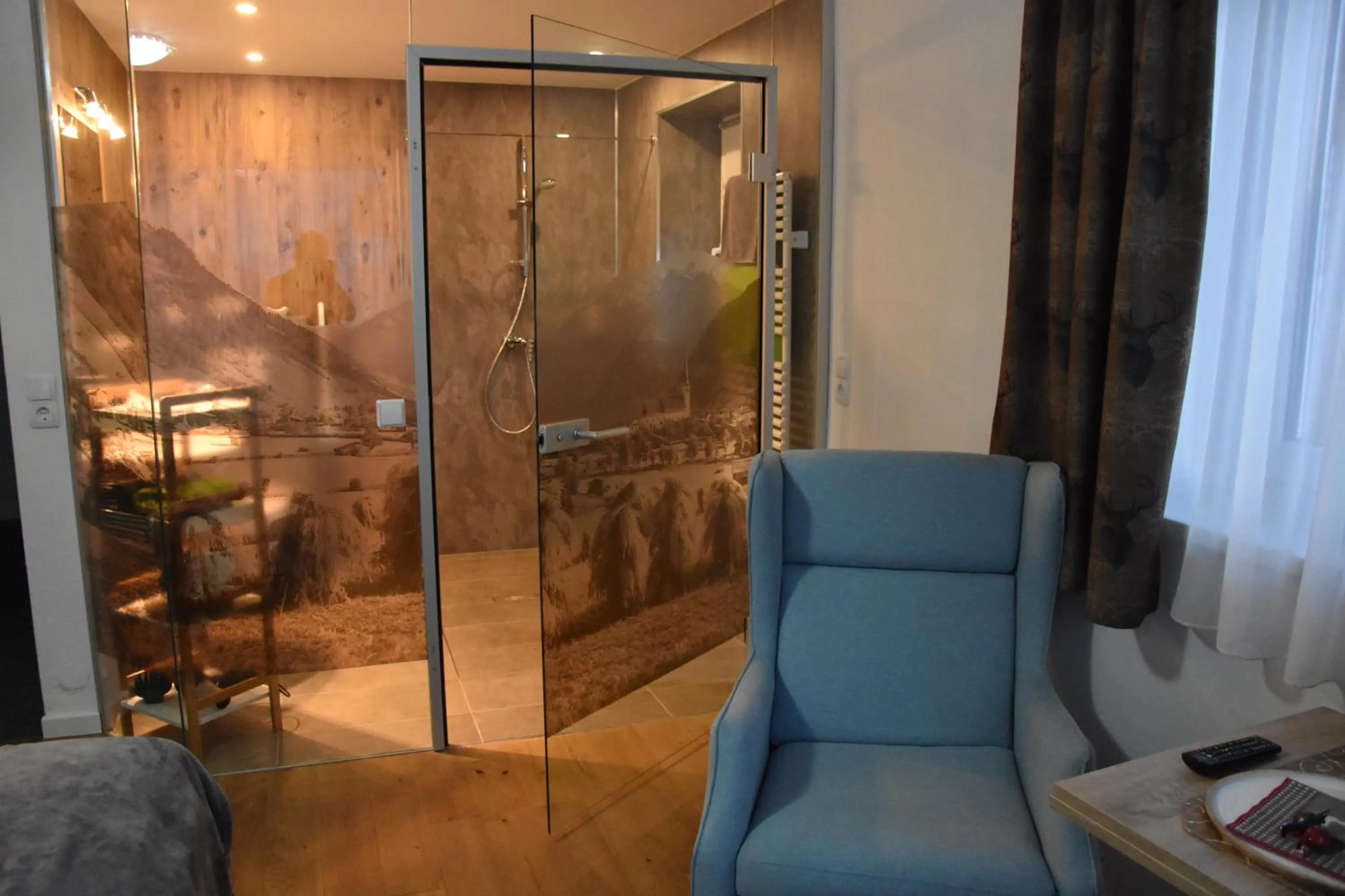 Bathroom in Landhotel Anna