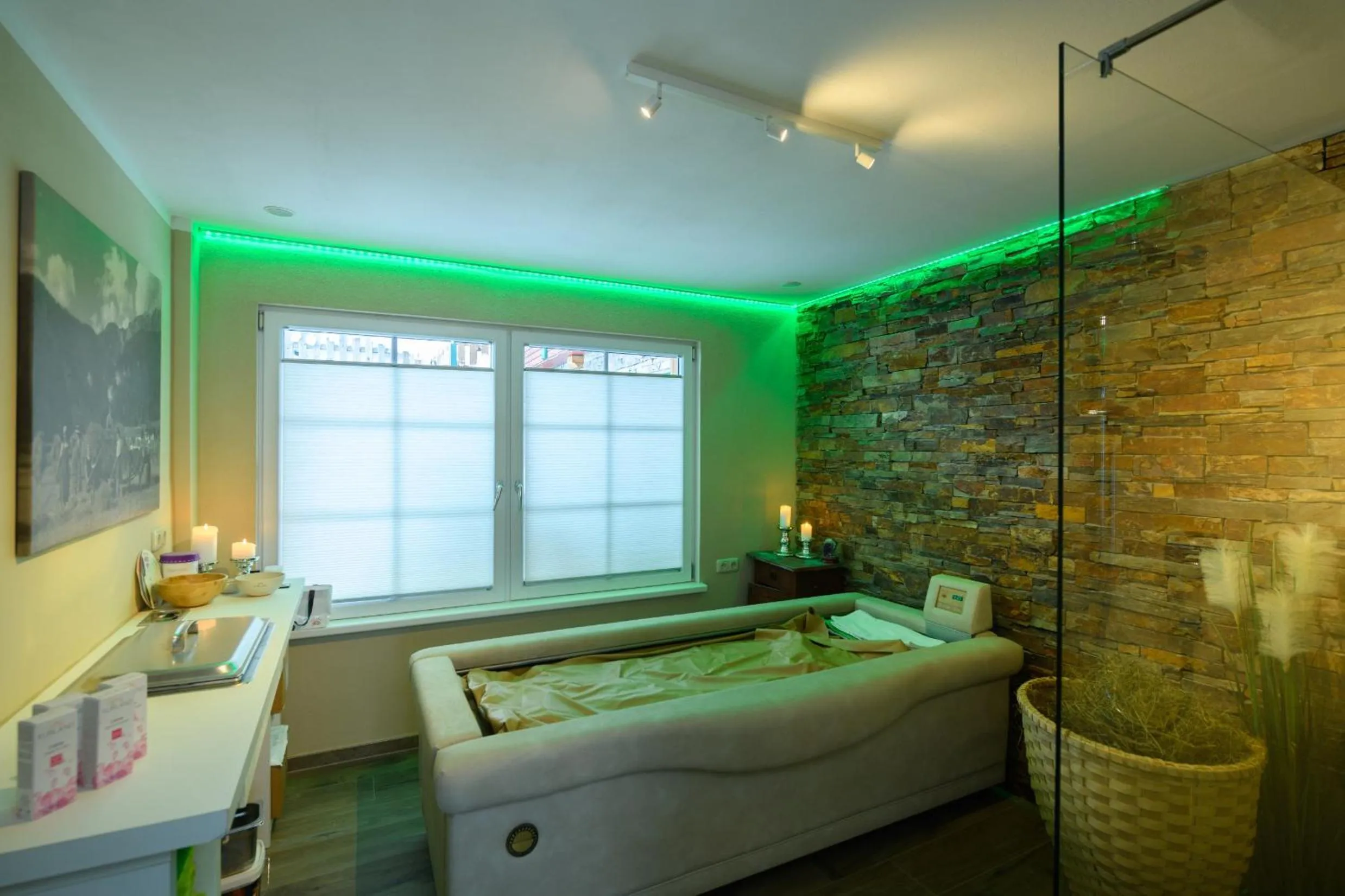 Spa and wellness centre/facilities, Bed in Landhotel Anna