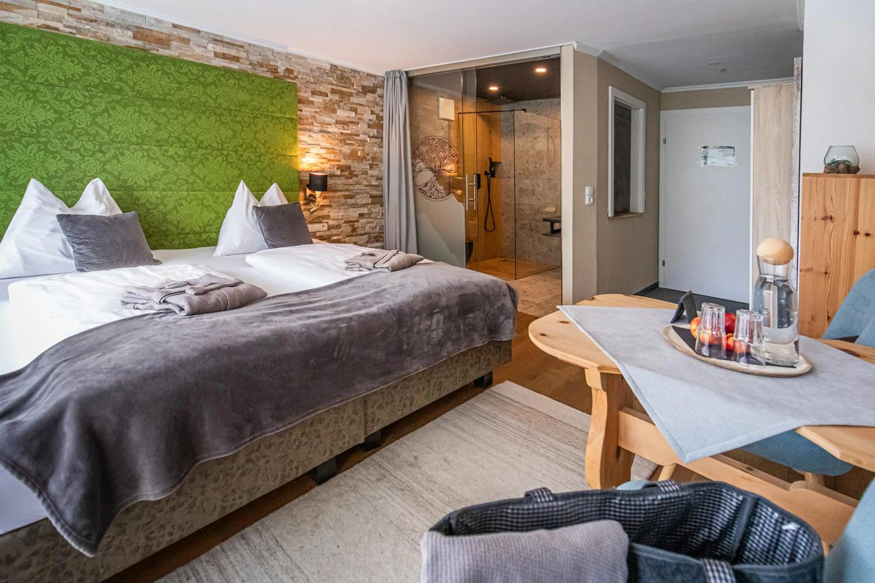 Bed in Landhotel Anna