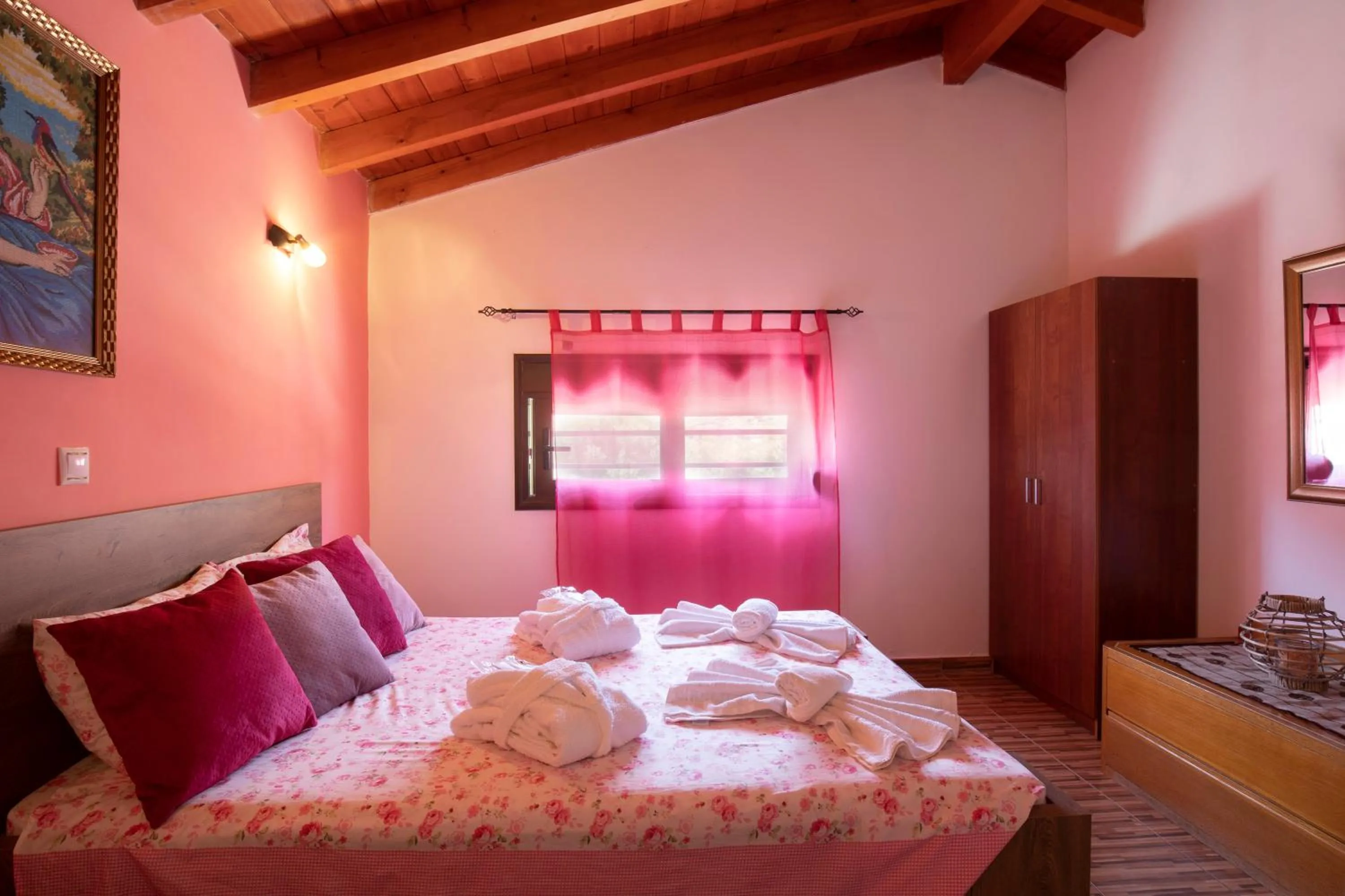 Bed in Stergios villa