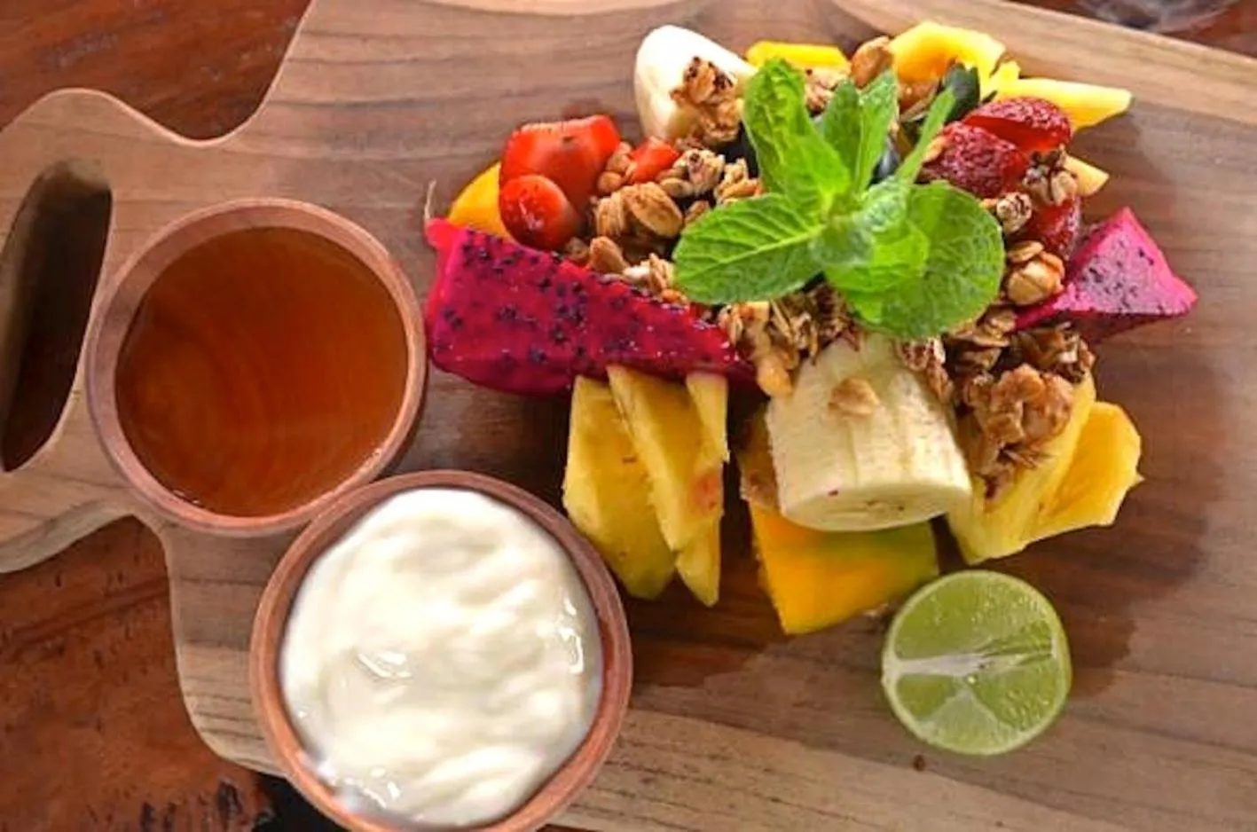Food close-up in Padang Padang Breeze