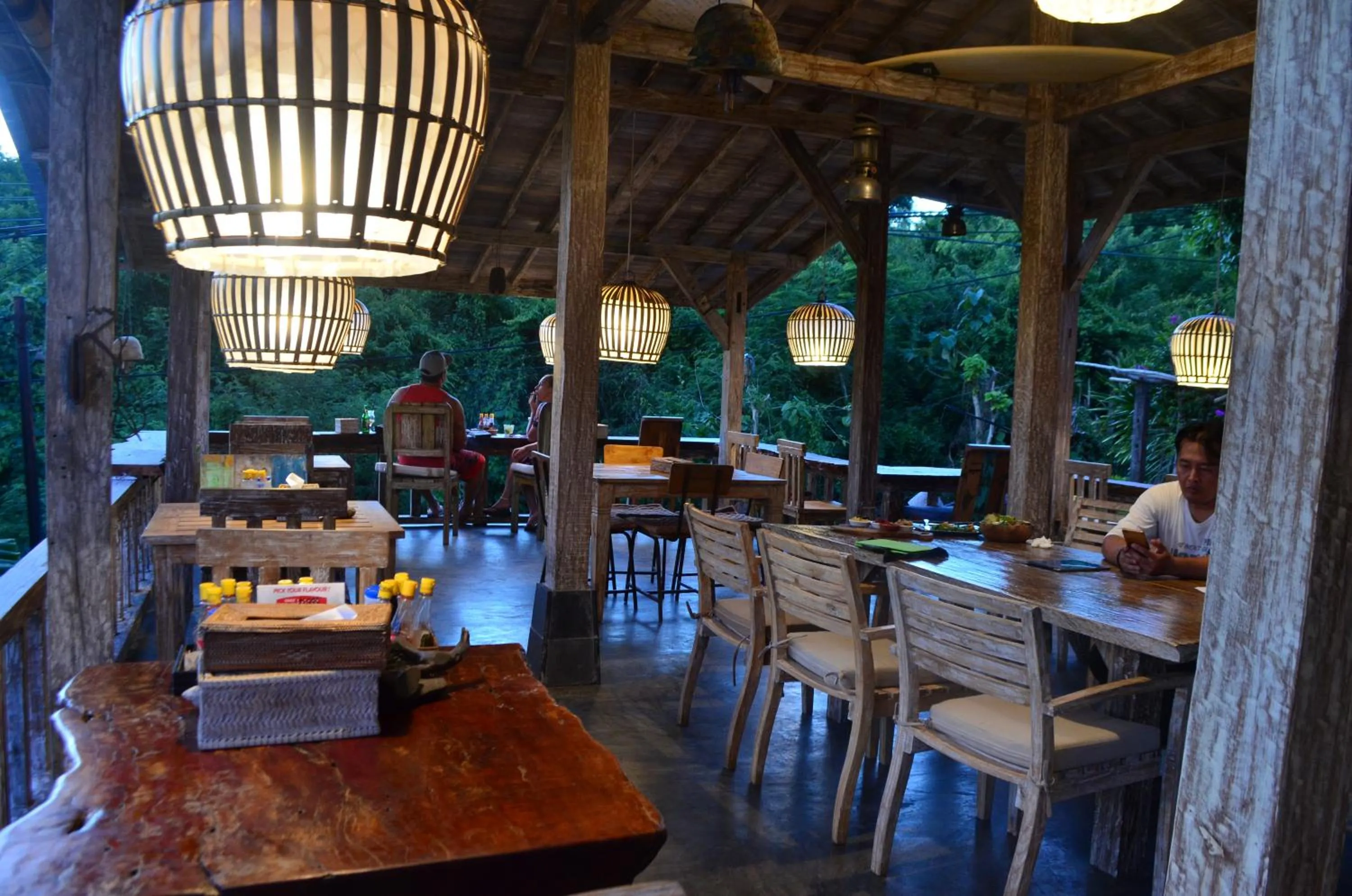 Food close-up in Padang Padang Breeze