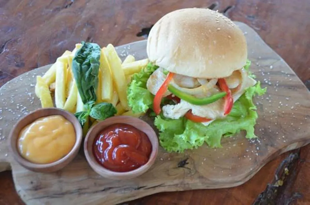 Food close-up in Padang Padang Breeze