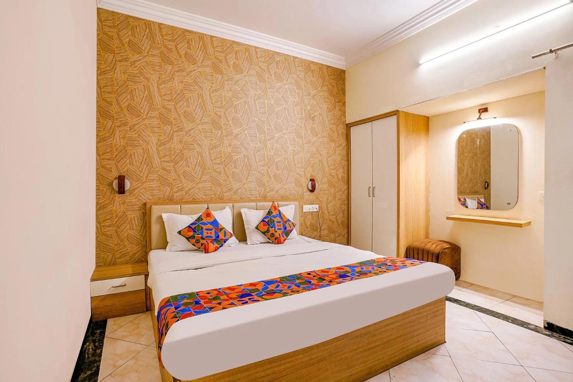 Living room, Bed in Via Heritage Palace - CIDCO Bus Stand