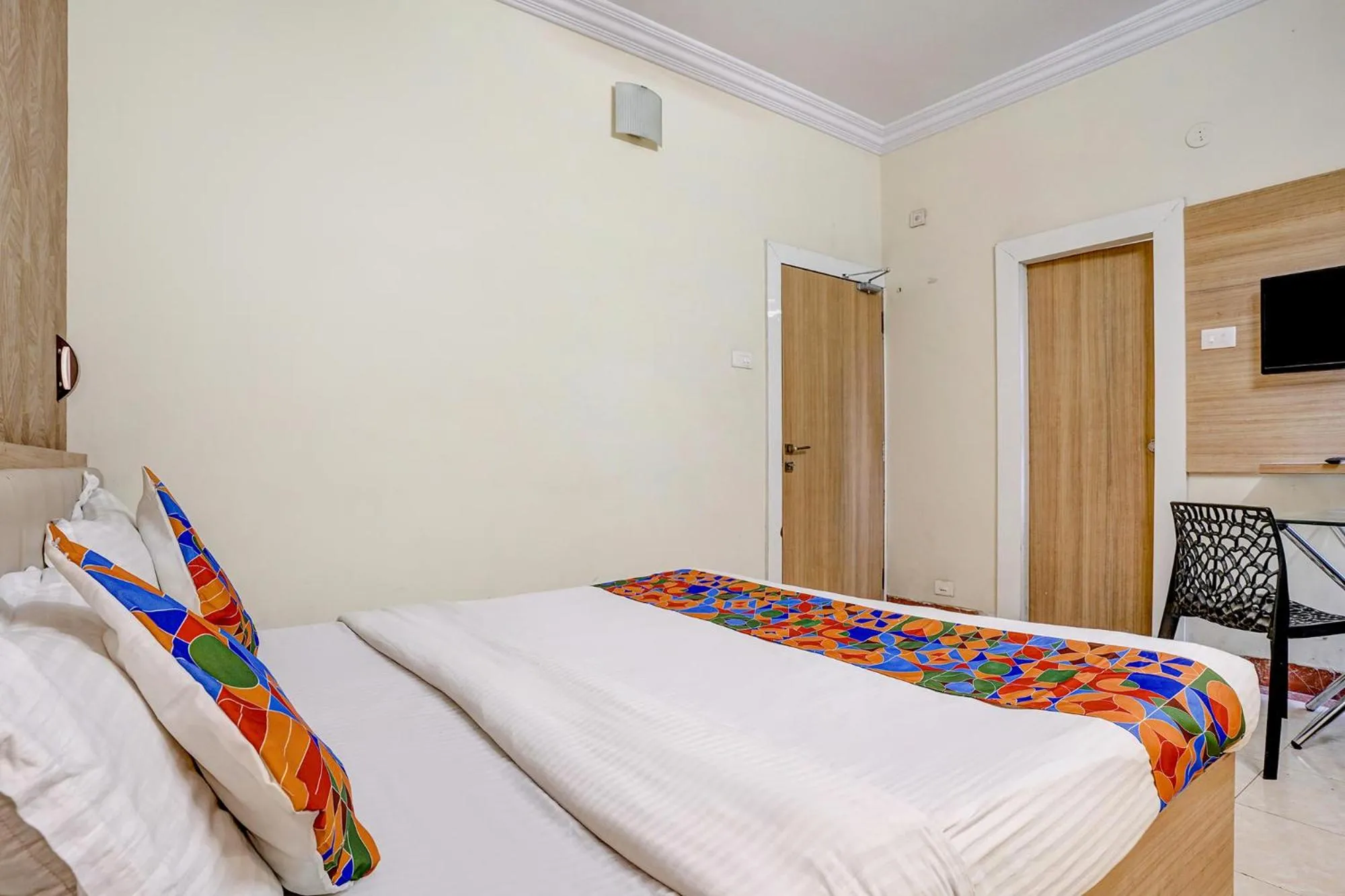 Communal lounge/ TV room, Bed in Via Heritage Palace - CIDCO Bus Stand