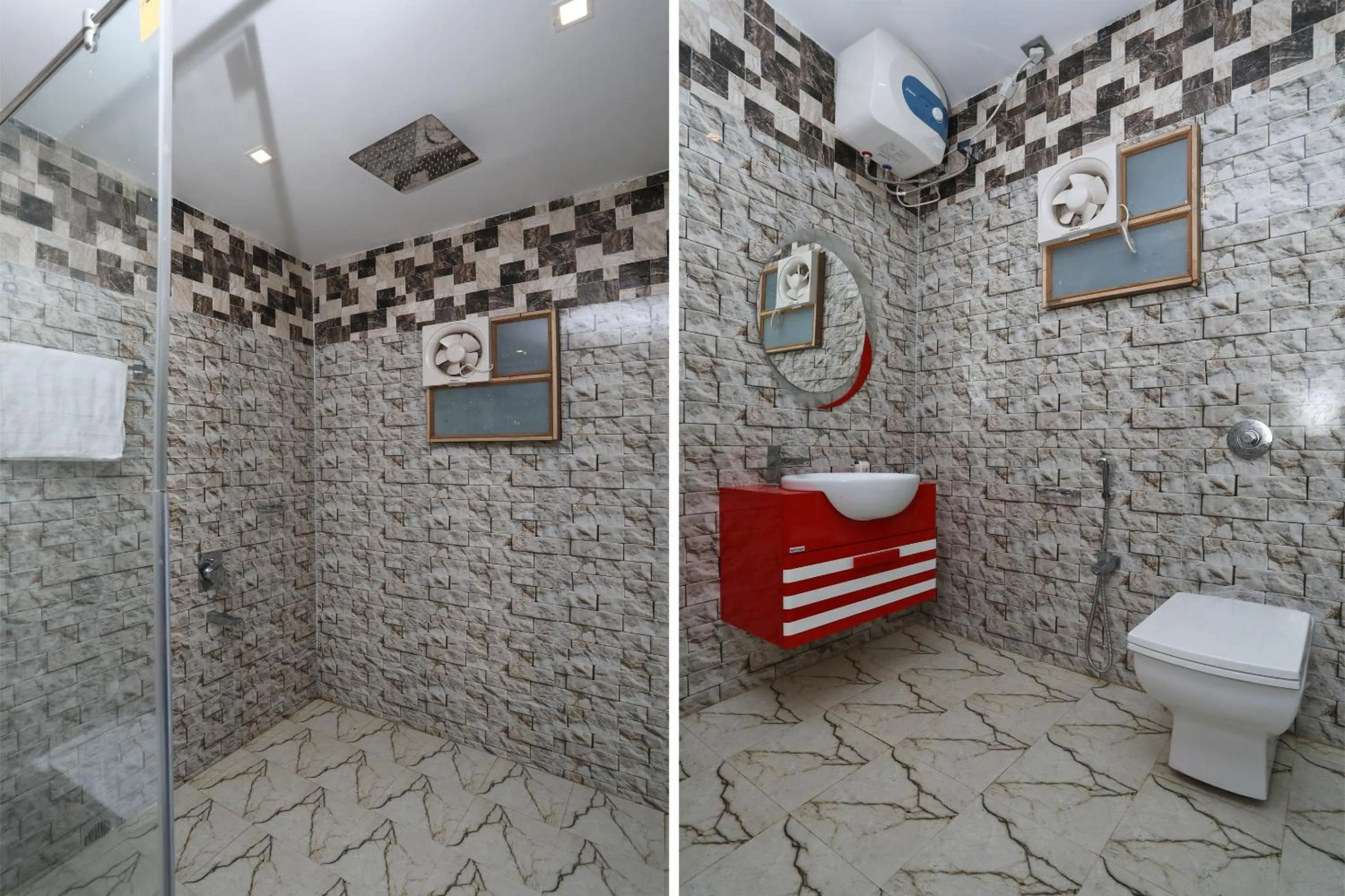 Bathroom in Hotel O The Countryside Resort