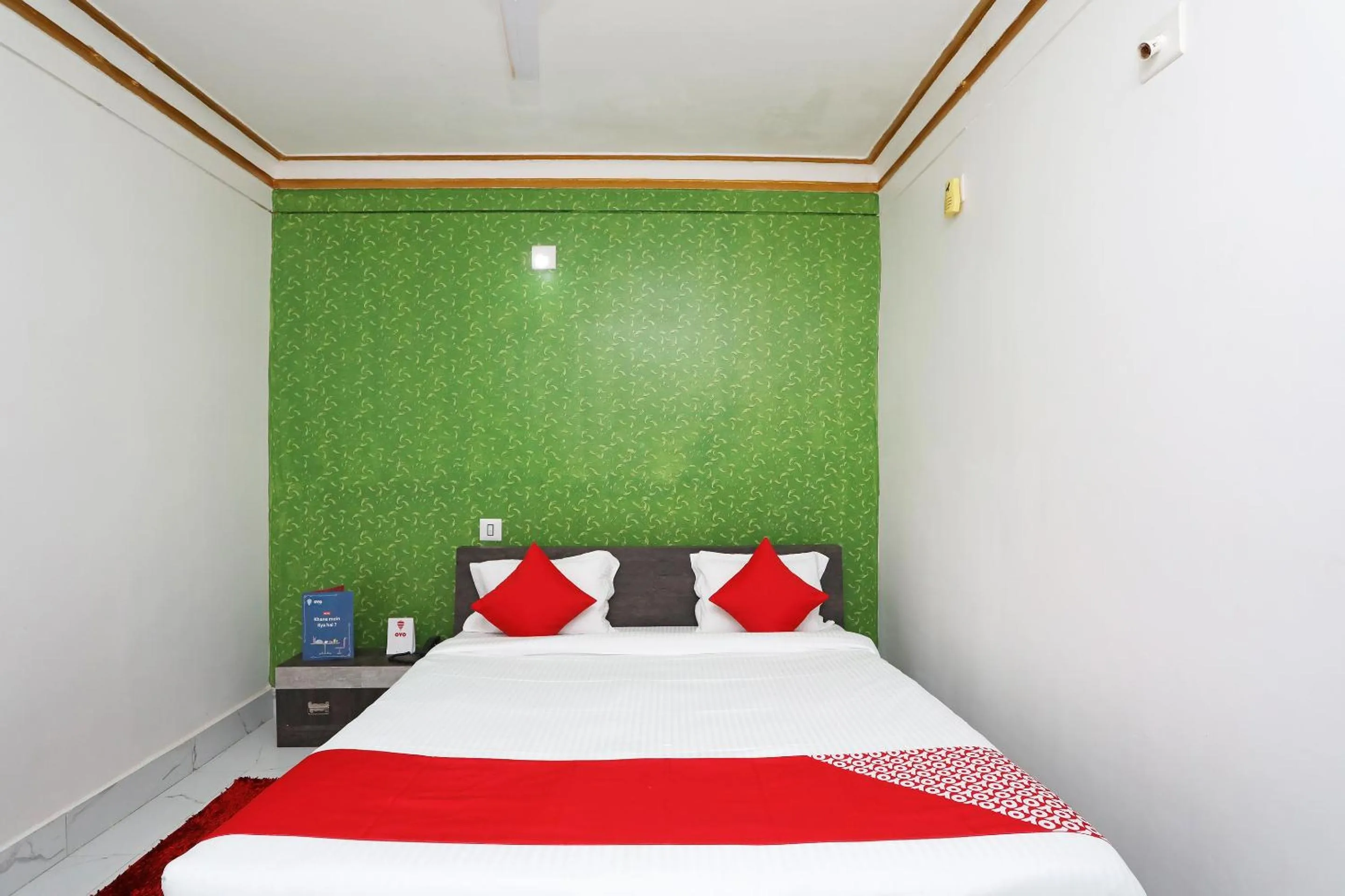 Bedroom, Bed in Hotel O Aradhya Residency