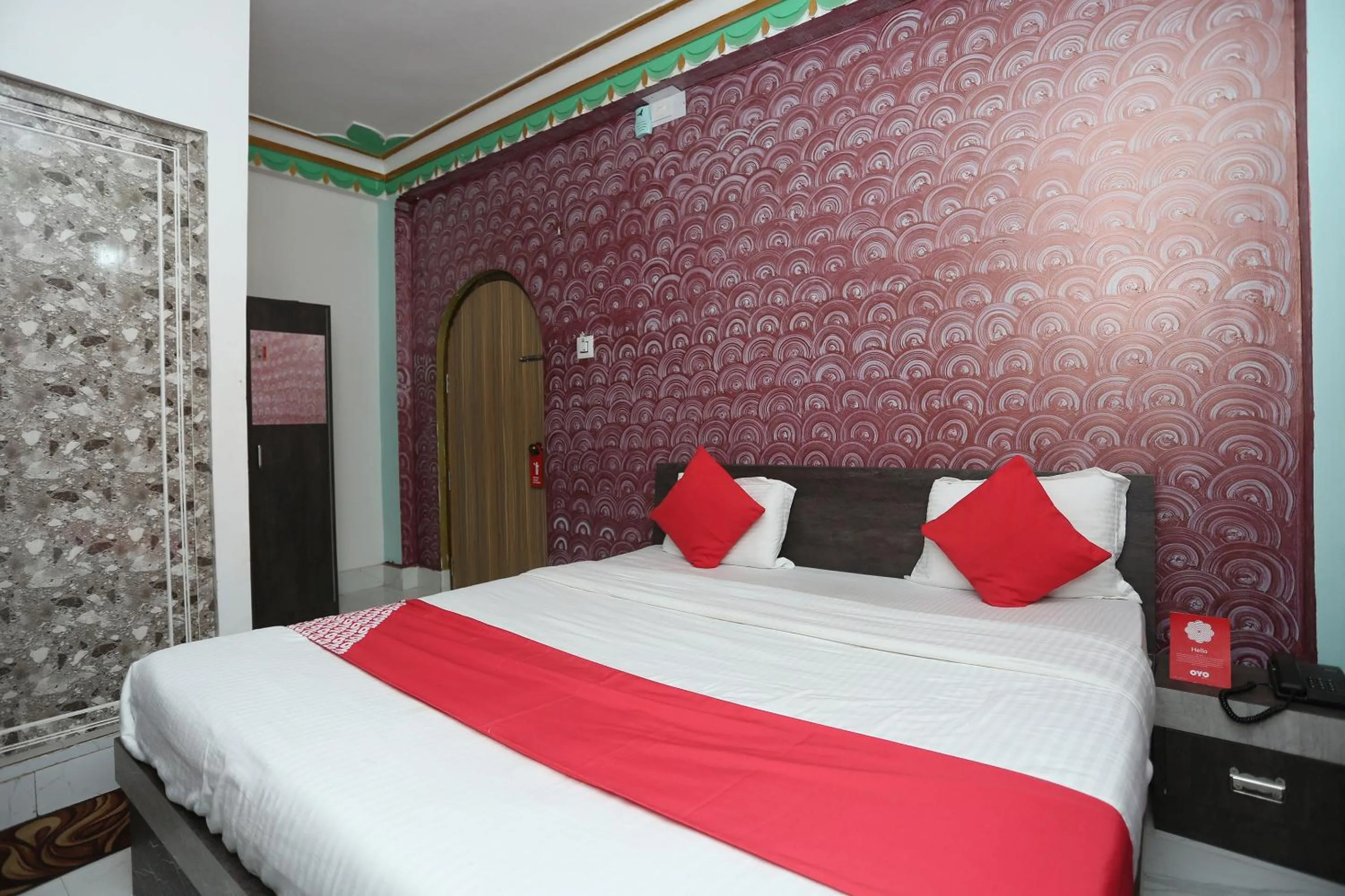 Bedroom, Bed in Hotel O Aradhya Residency