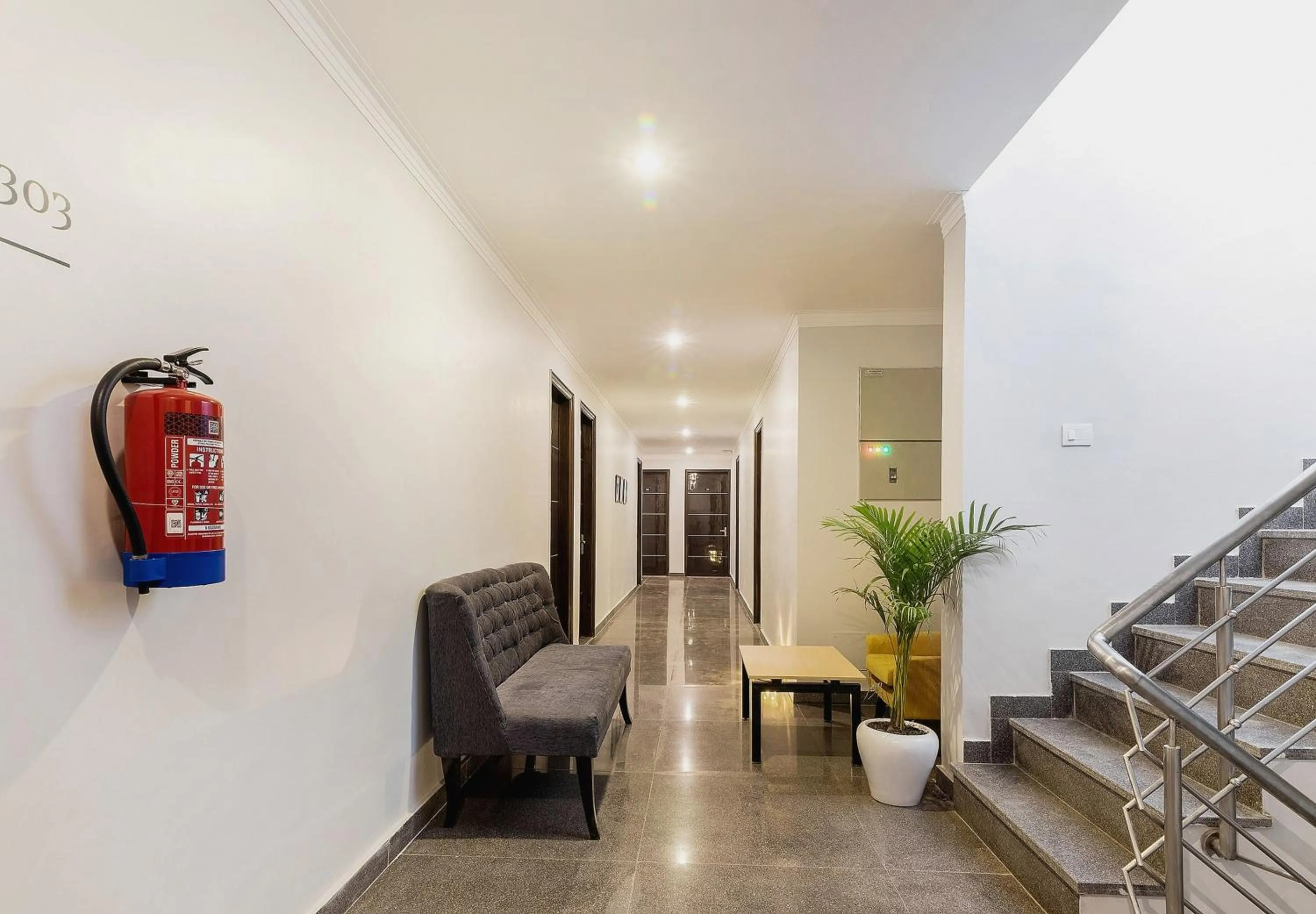 Lobby or reception in Hotel O Aradhya Residency